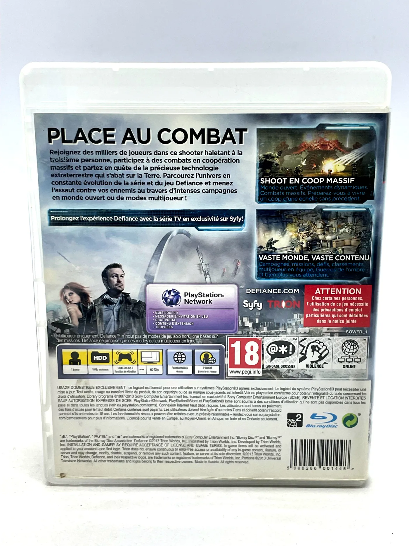 Defiance PS3