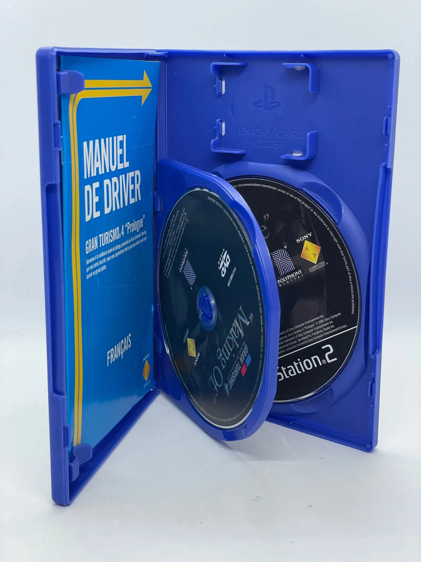 Jeu PS2 Gran Turismo 4 Prologue Complet - Bon état, Compatible PlayStation 2, Jeu De Sport