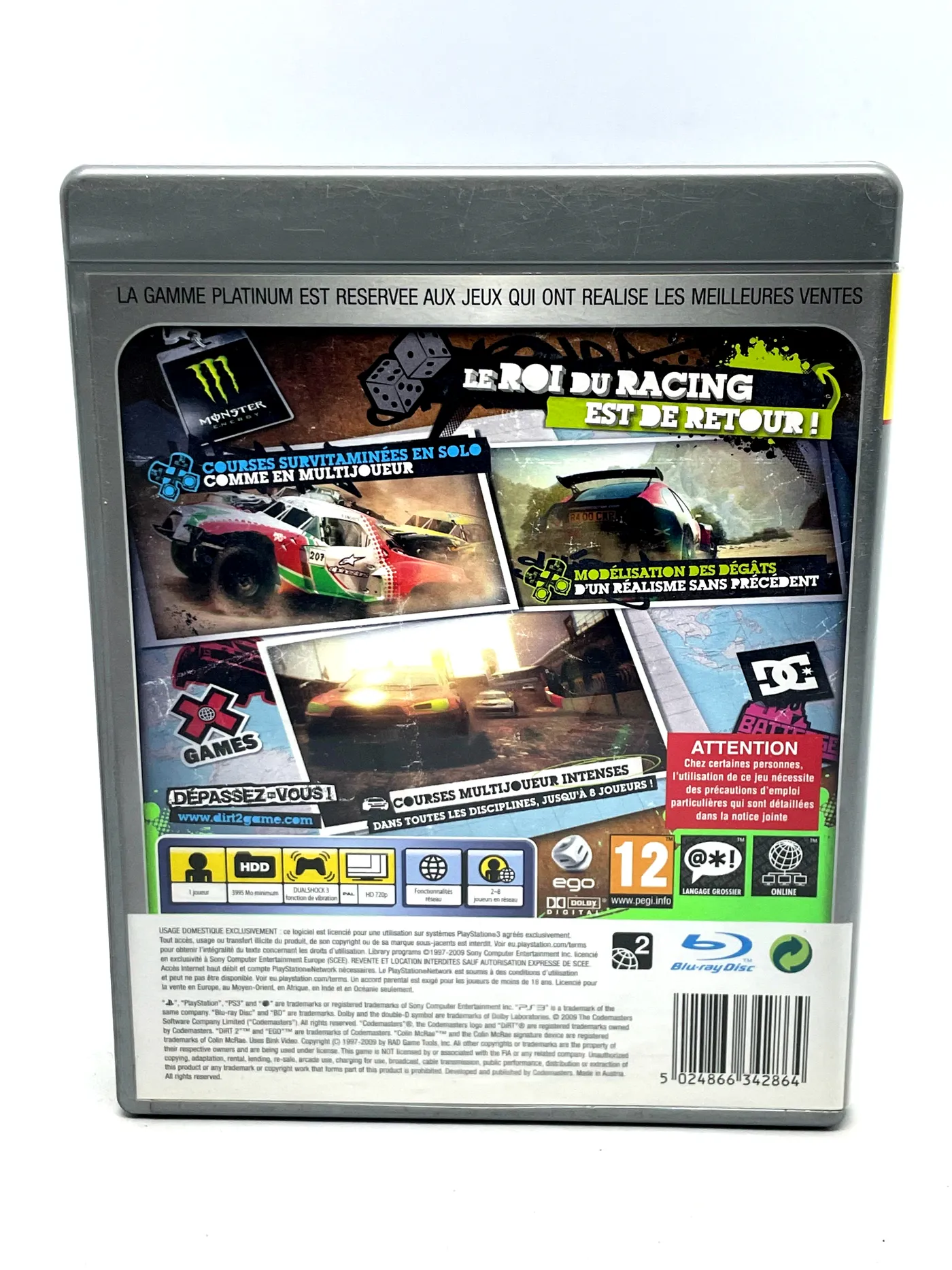 Colin McRae Dirt 2 PS3