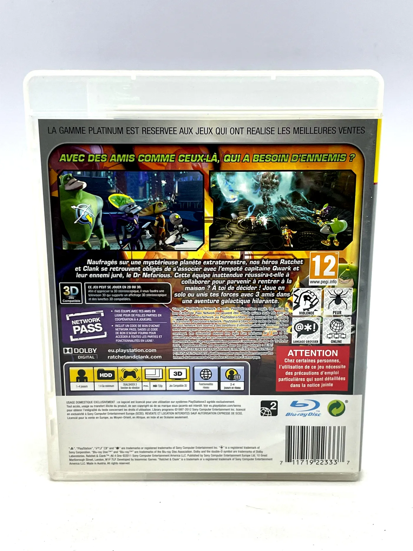 Ratchet and Clank All 4 One PS3