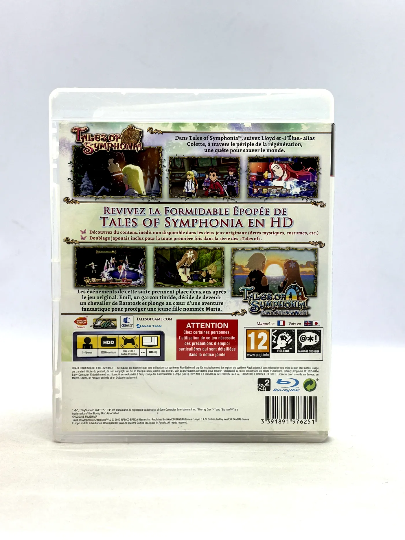 Tales of Symphonia Chronicles PS3