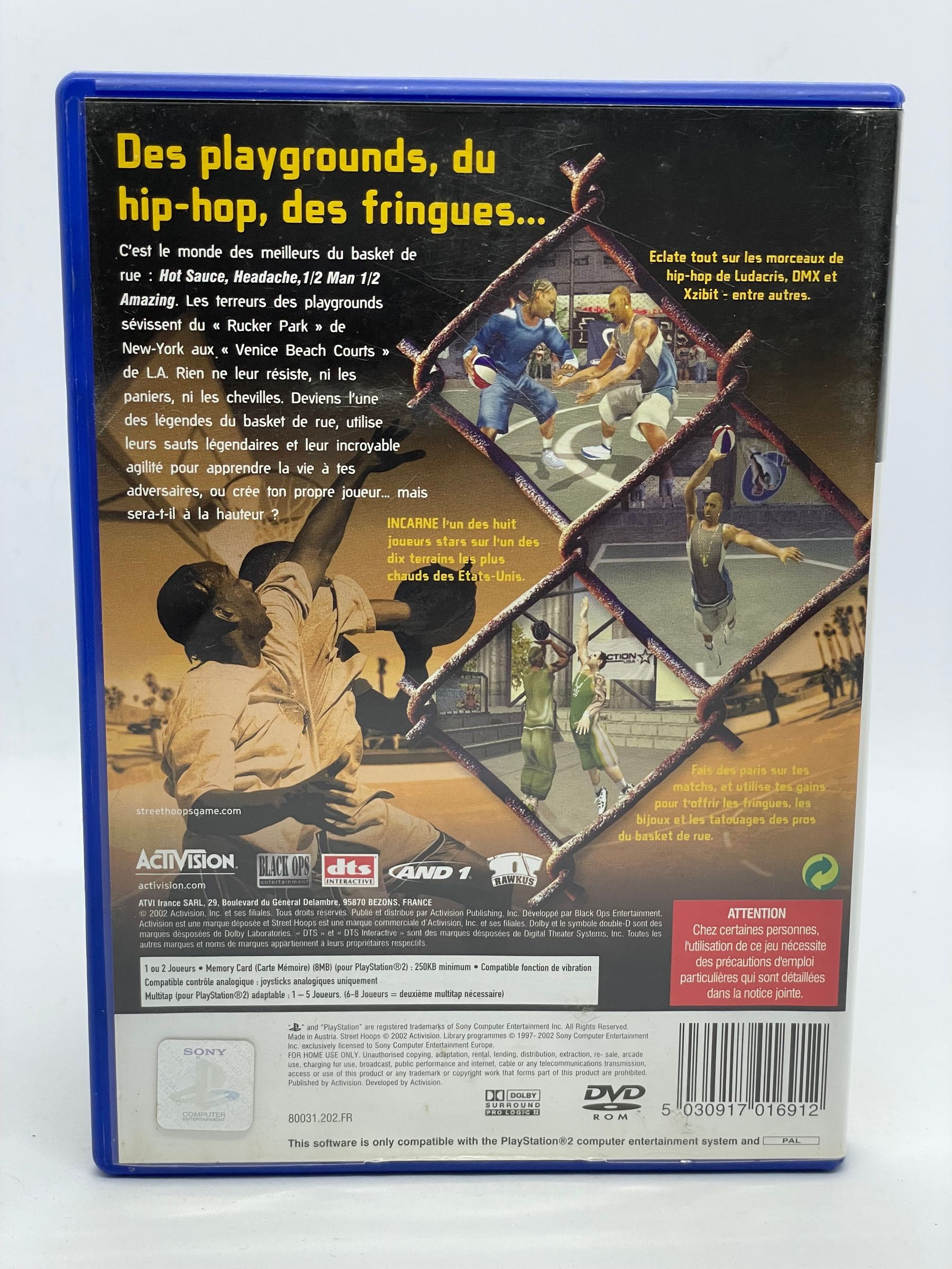 Street Hoops PS2