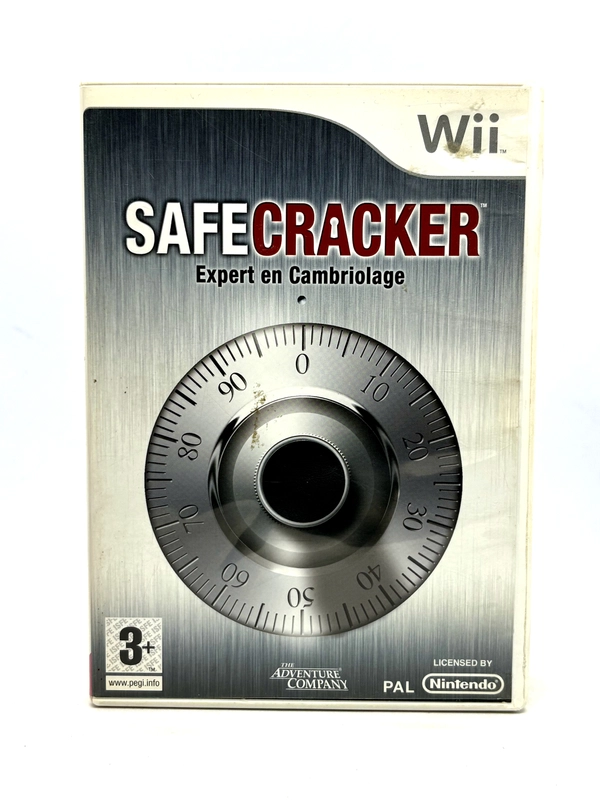 Jeu SAFECRACKER Expert En Cambriolage - Version Wii/Wii U NEUVE Sous Blister