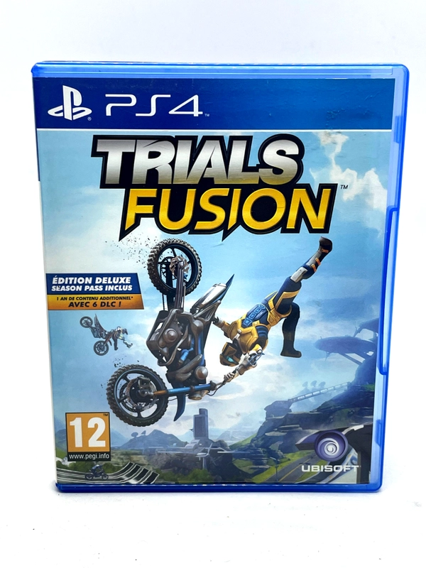 Jeu Trials Fusion PS4 - Version PAL Complète (boîte, Notice) - 2014 Ubisoft - Très Bon état
