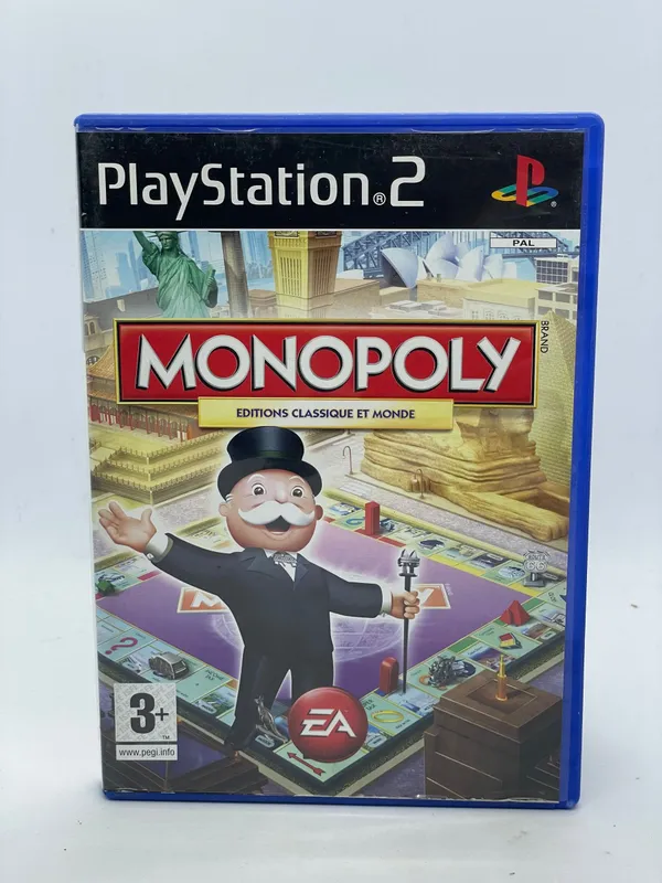 Monopoly Pour PlayStation 2 (2008) - Version NTSC-U/C - Neuf (blister Légèrement Abîmé)
