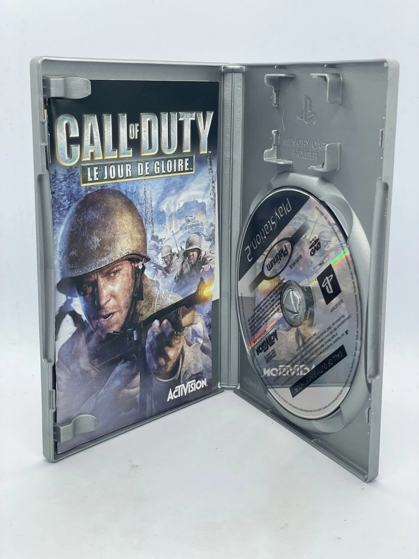 Jeu PS2 Call Of Duty Finest Hour Promo Press - Version PAL Anglaise, Bon état