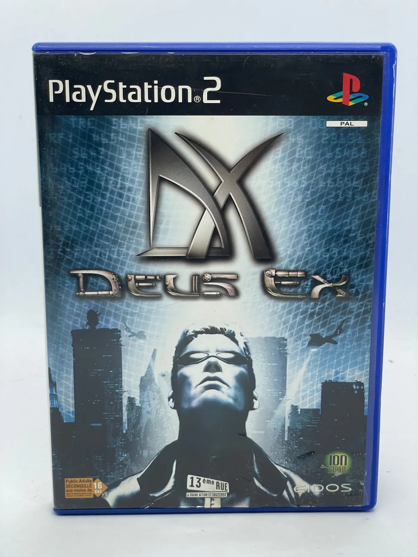 Deus Ex Press Kit Pour PS2 - Édition Promo "Not For Sale" Avec Jaquette, Très Bon état