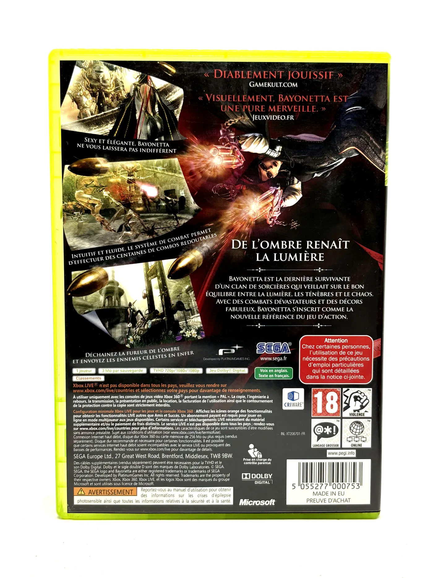 Bayonetta Xbox 360