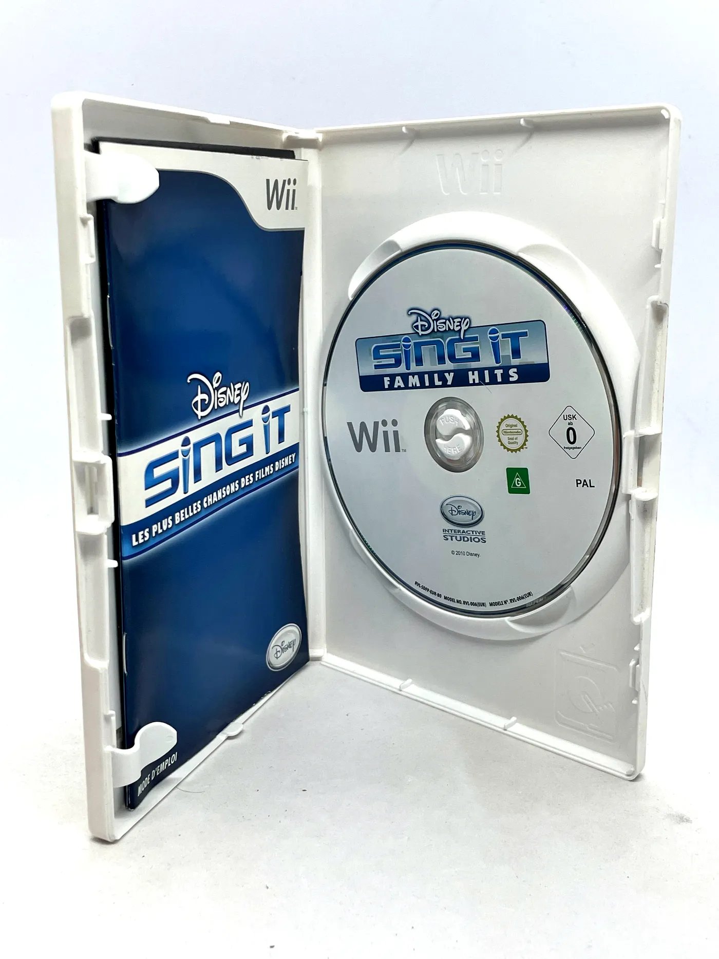 Disney Sing It Family Hits Nintendo Wii