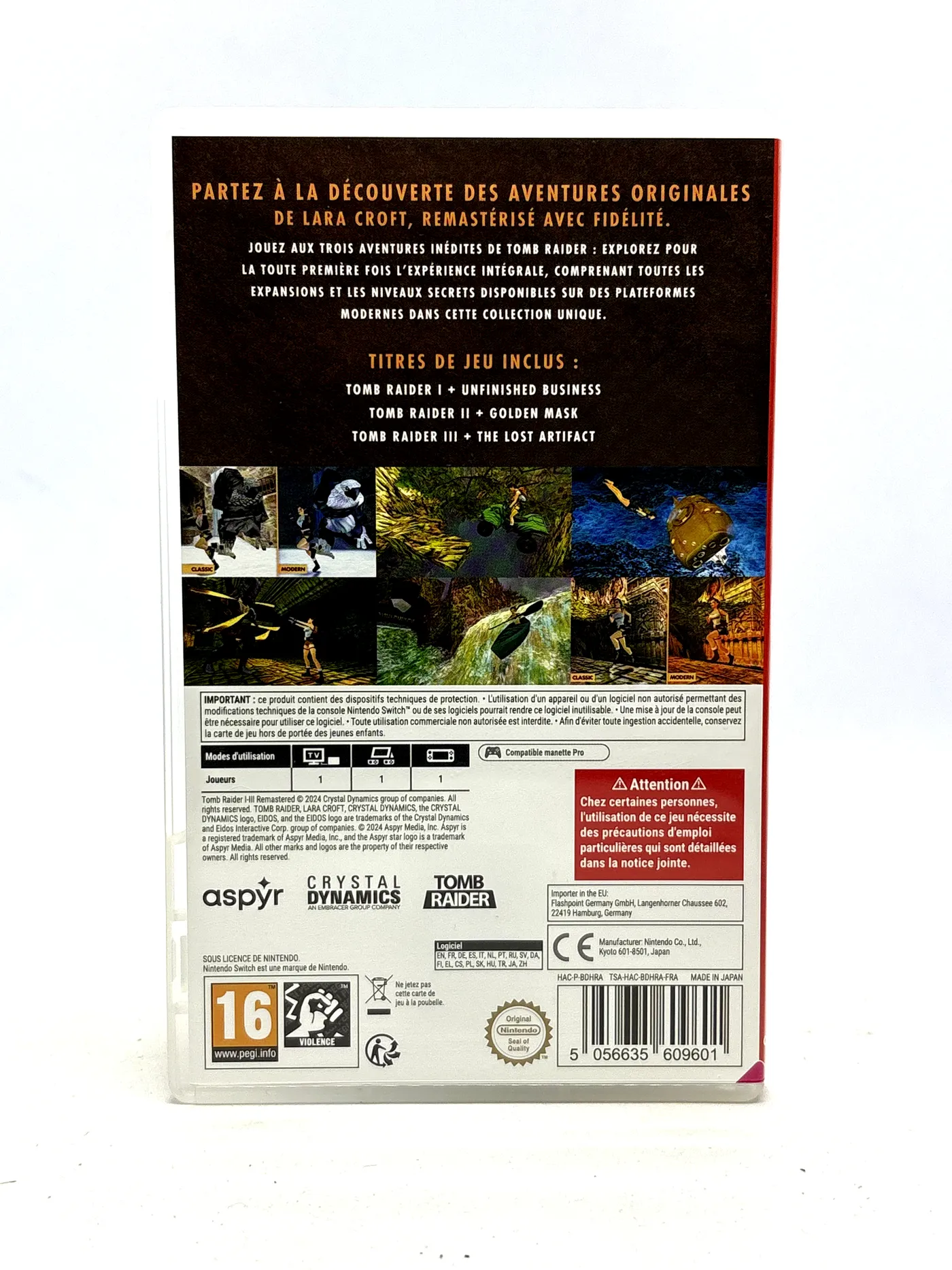 Tomb Raider I-III Remastered Nintendo Switch