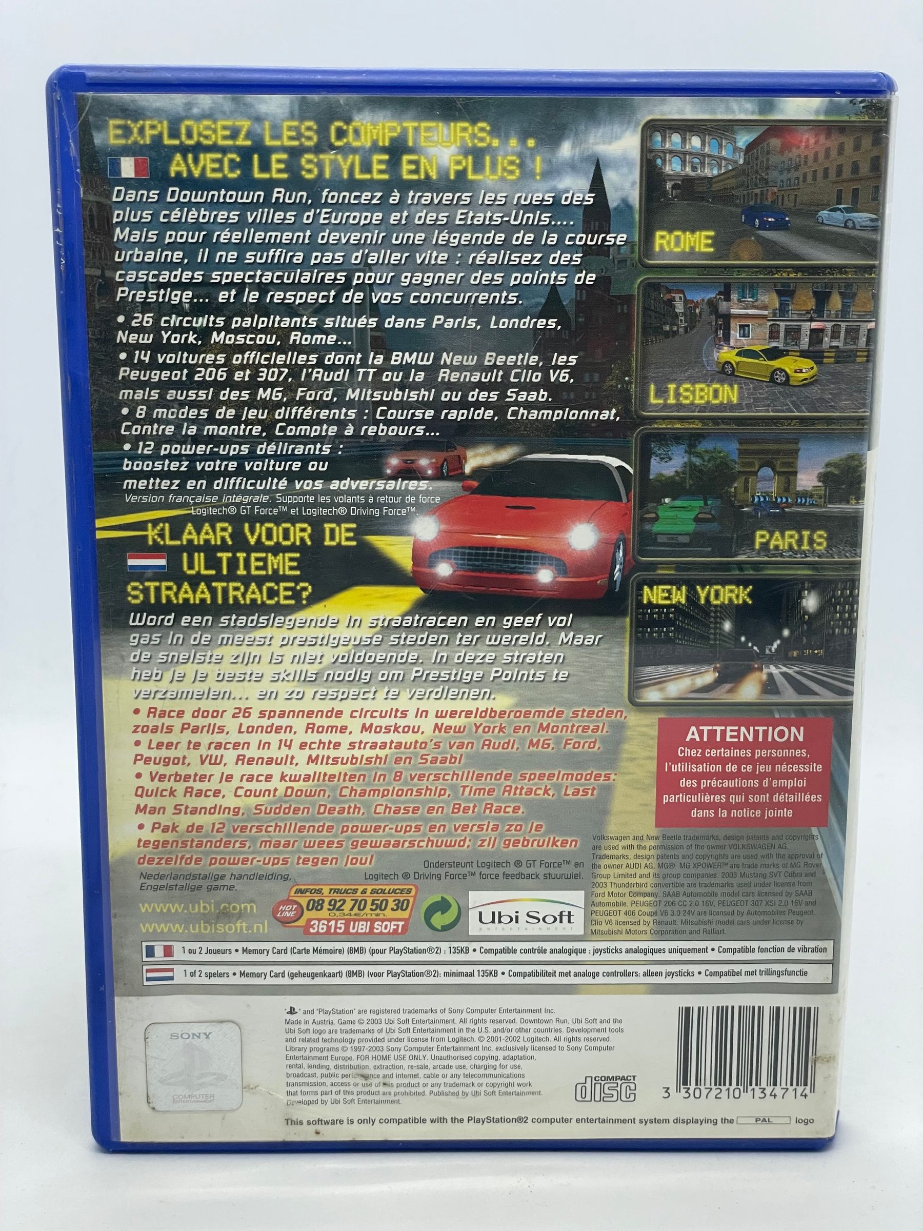 Downtown Run PS2