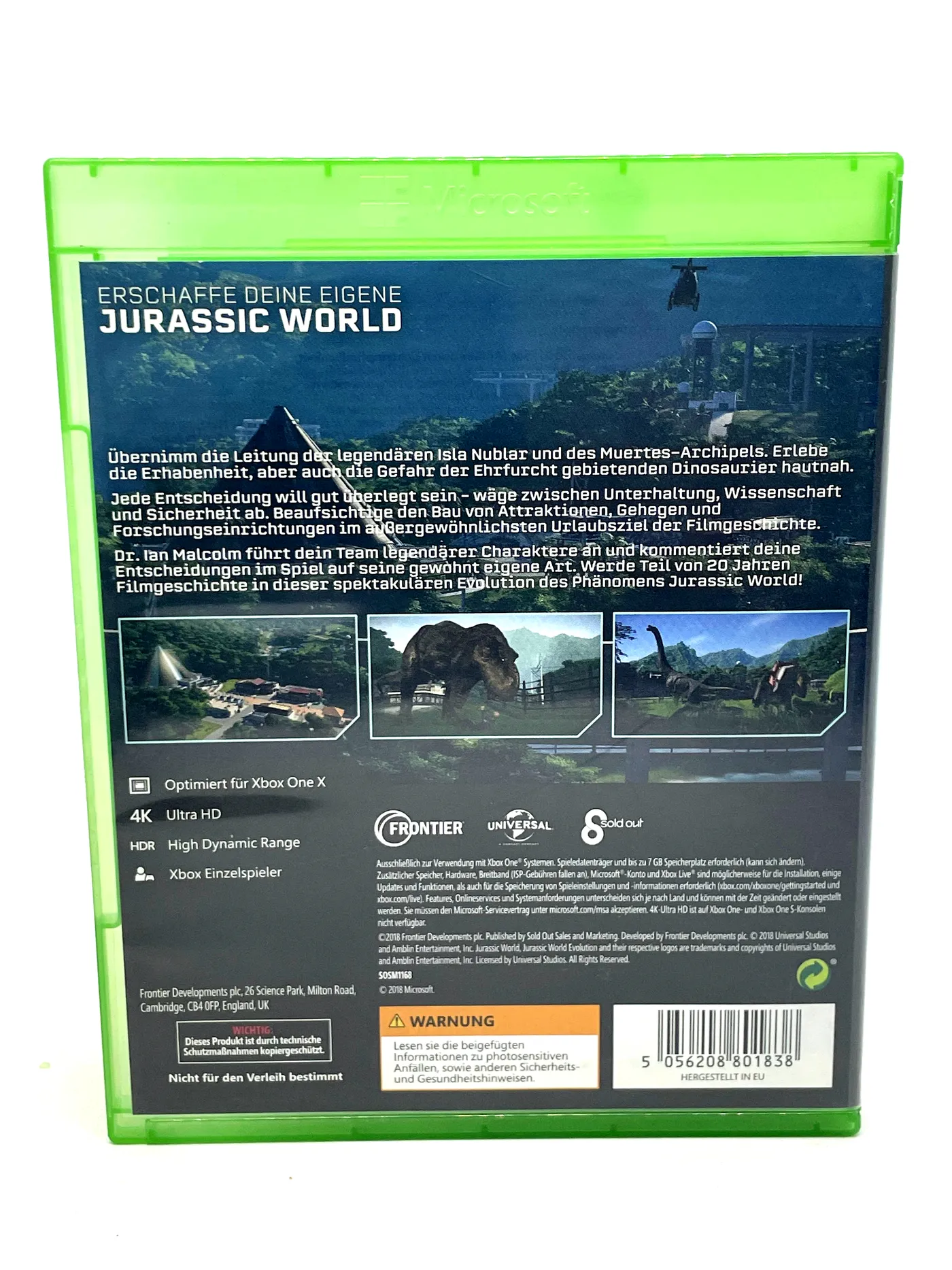 Jurassic World Evolution Xbox One