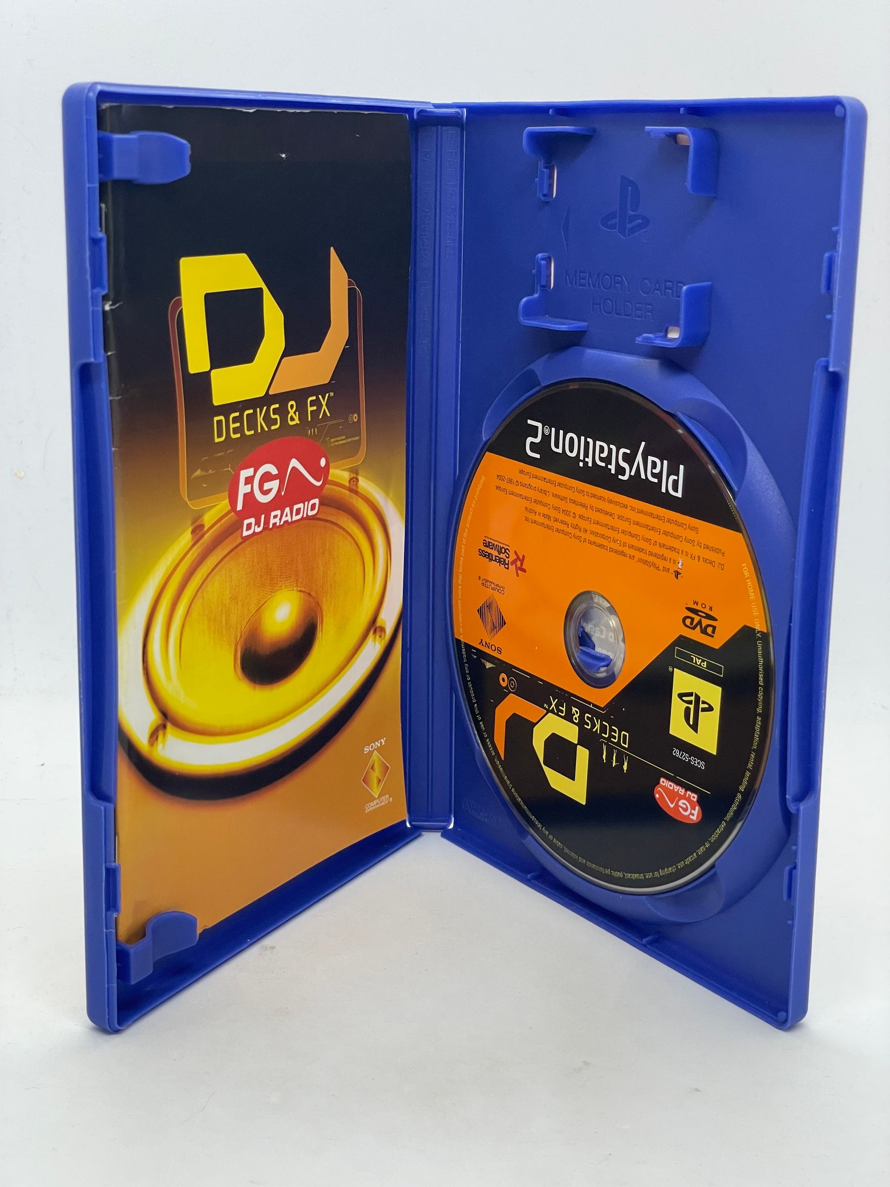 Dj Decks & FX Radio FG PS2 (FR)