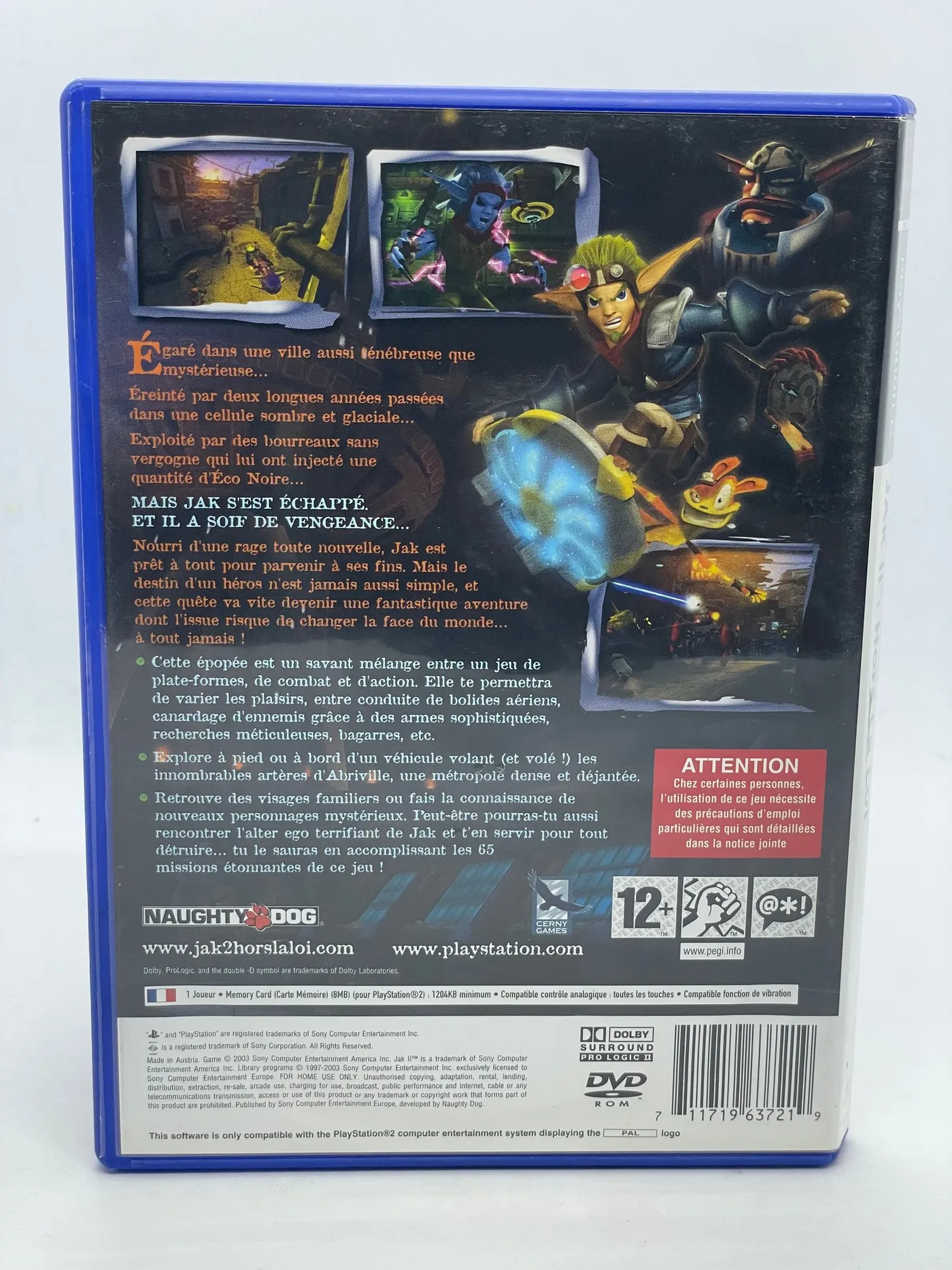 Jogo de PlayStation 2 Jak 3 original completo | Shopee Brasil