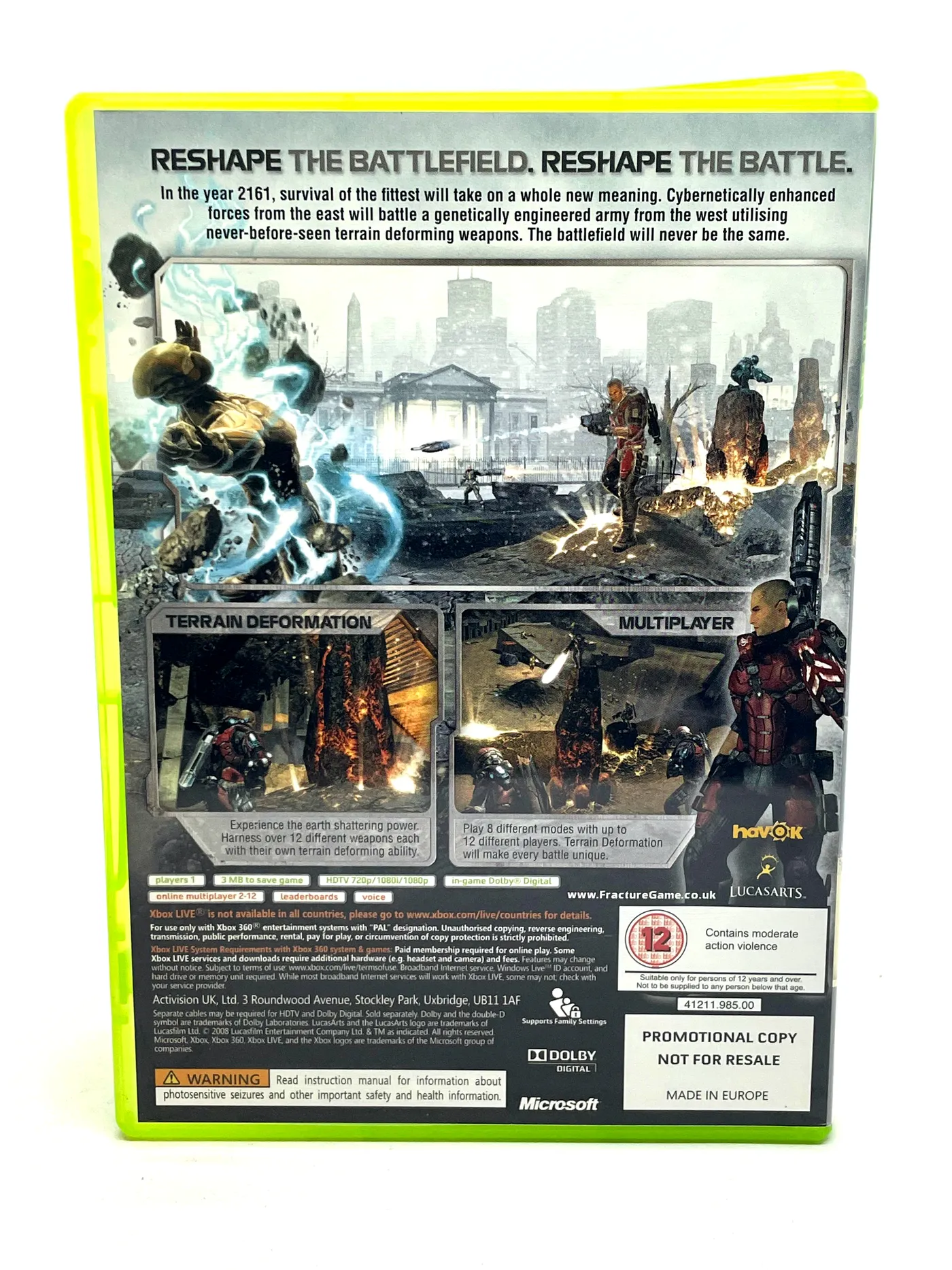 Fracture PROMO Xbox 360