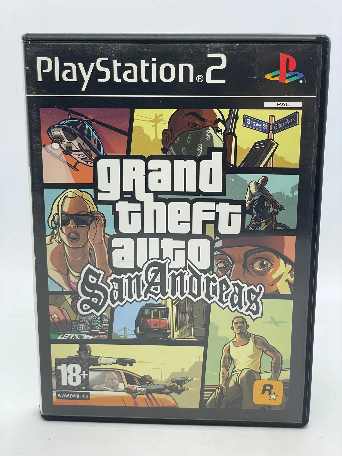 Grand Theft Auto San Andreas PS2 + mapa - PlayStation 2 | Retrobroker