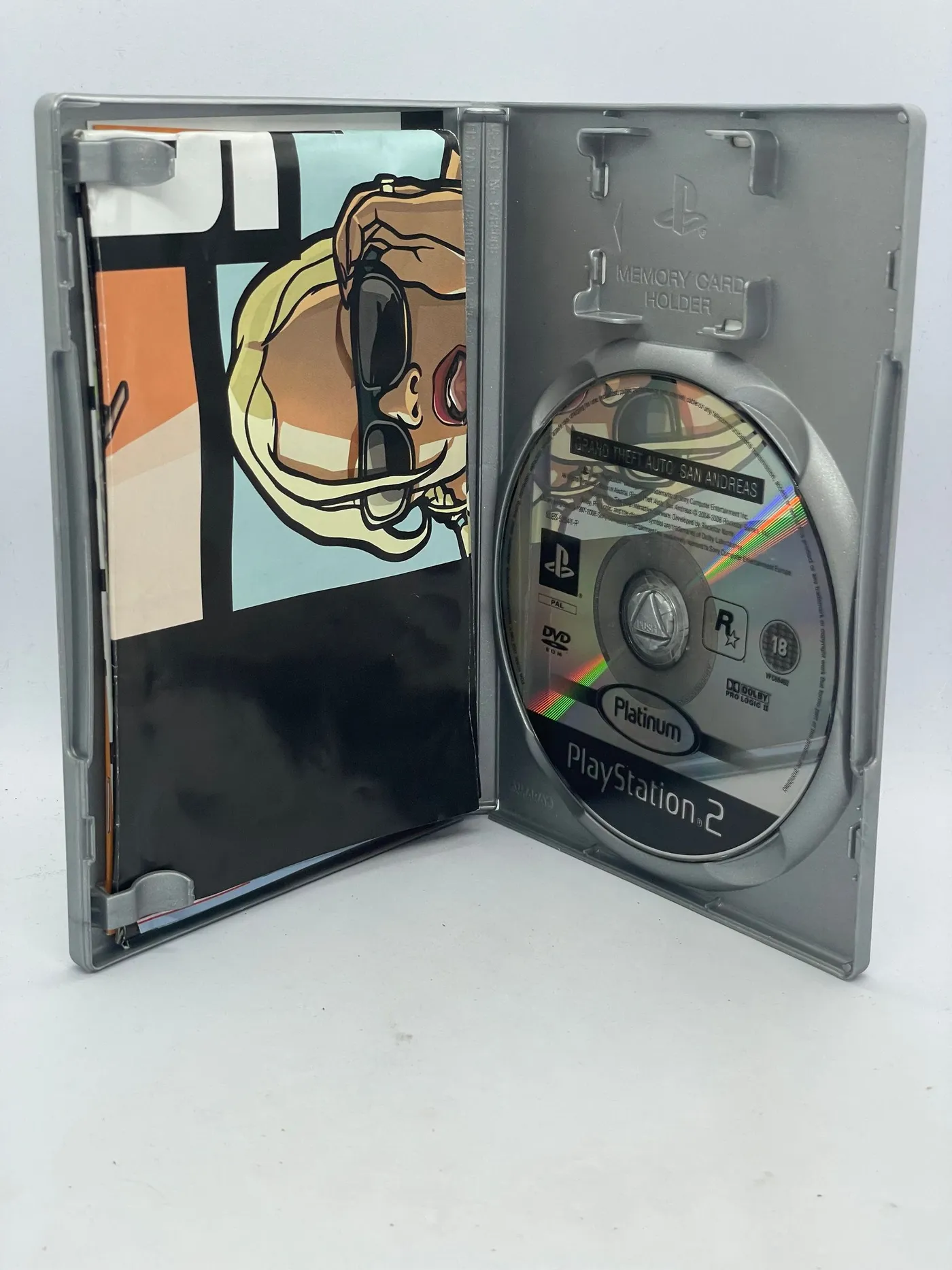 Grand Theft Auto San Andreas PS2 + mapa - PlayStation 2 | Retrobroker