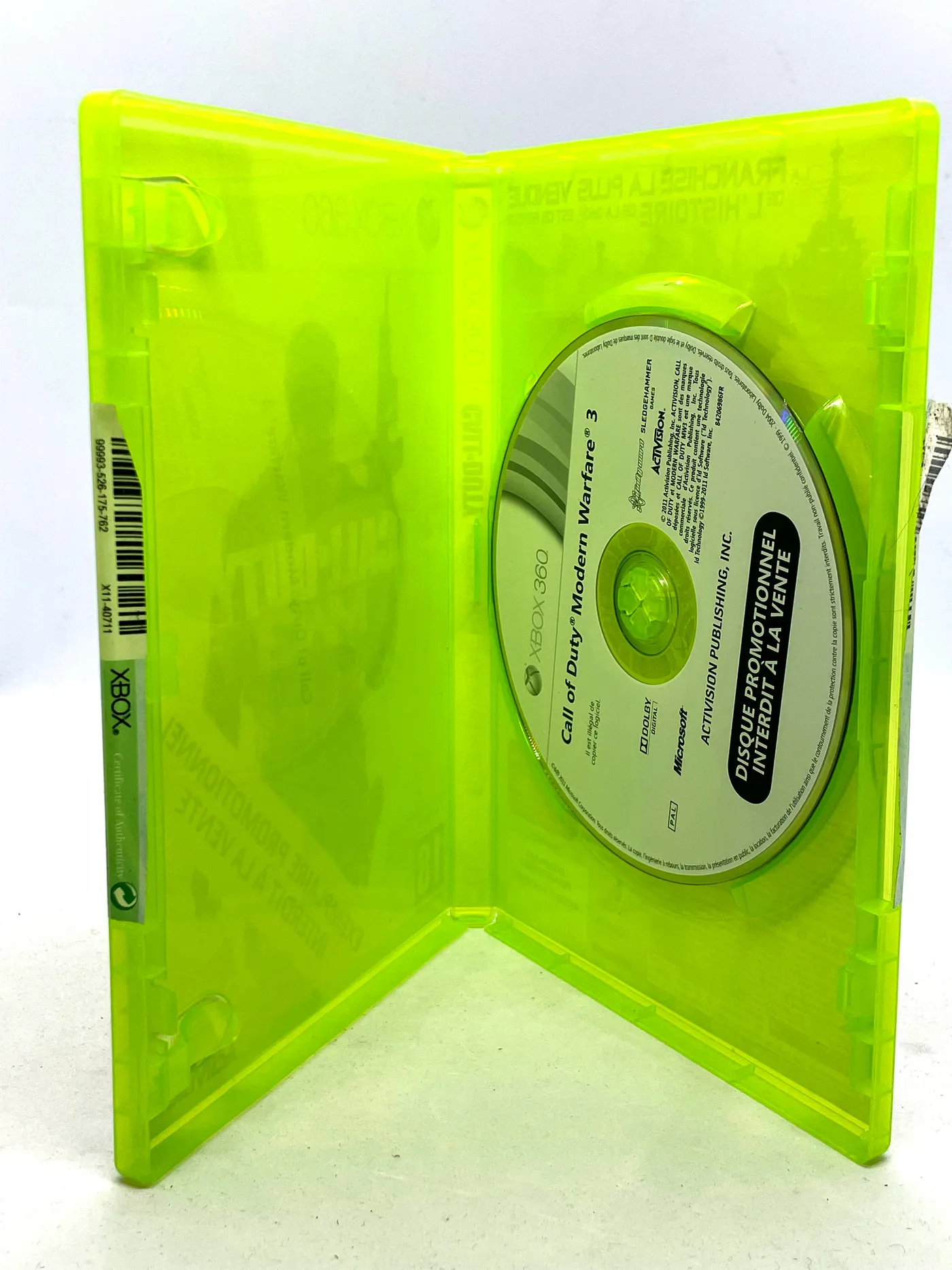 Call of Duty Modern Warfare 3 PROMO Xbox 360
