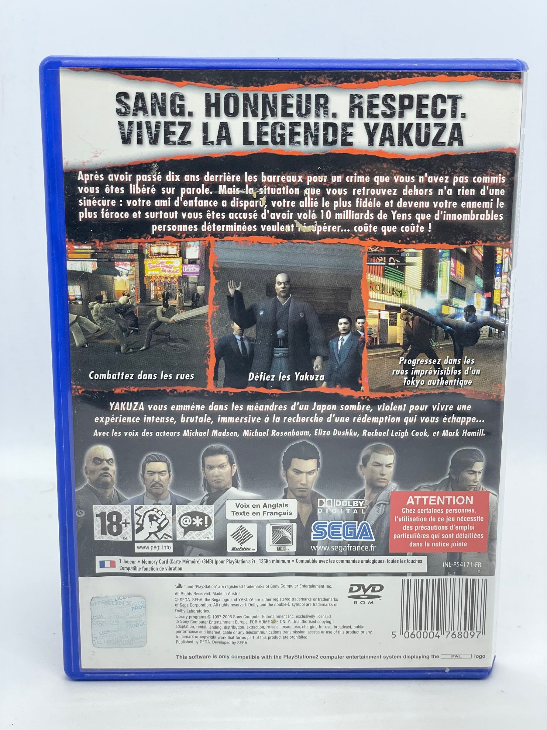 Yakuza PS2