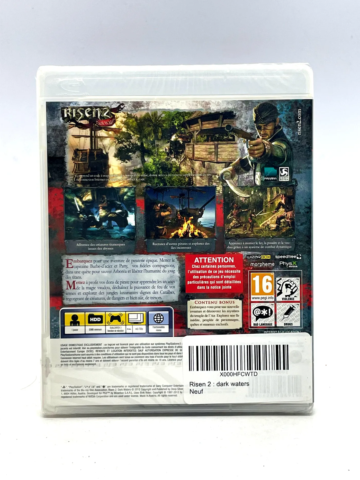 Test de Risen 2 : Dark Waters sur Playstation 3