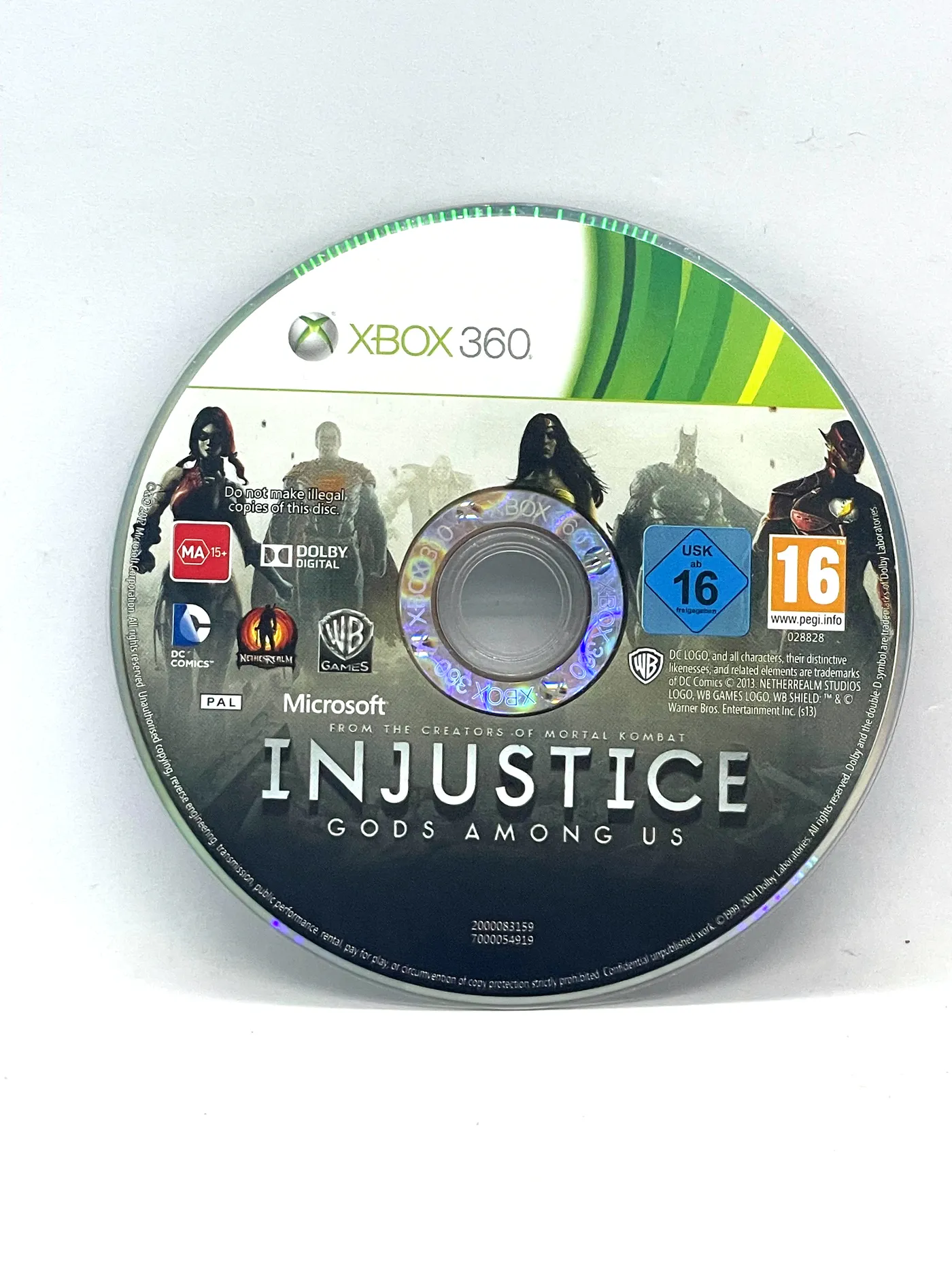 Injustice Xbox 360 (game only)