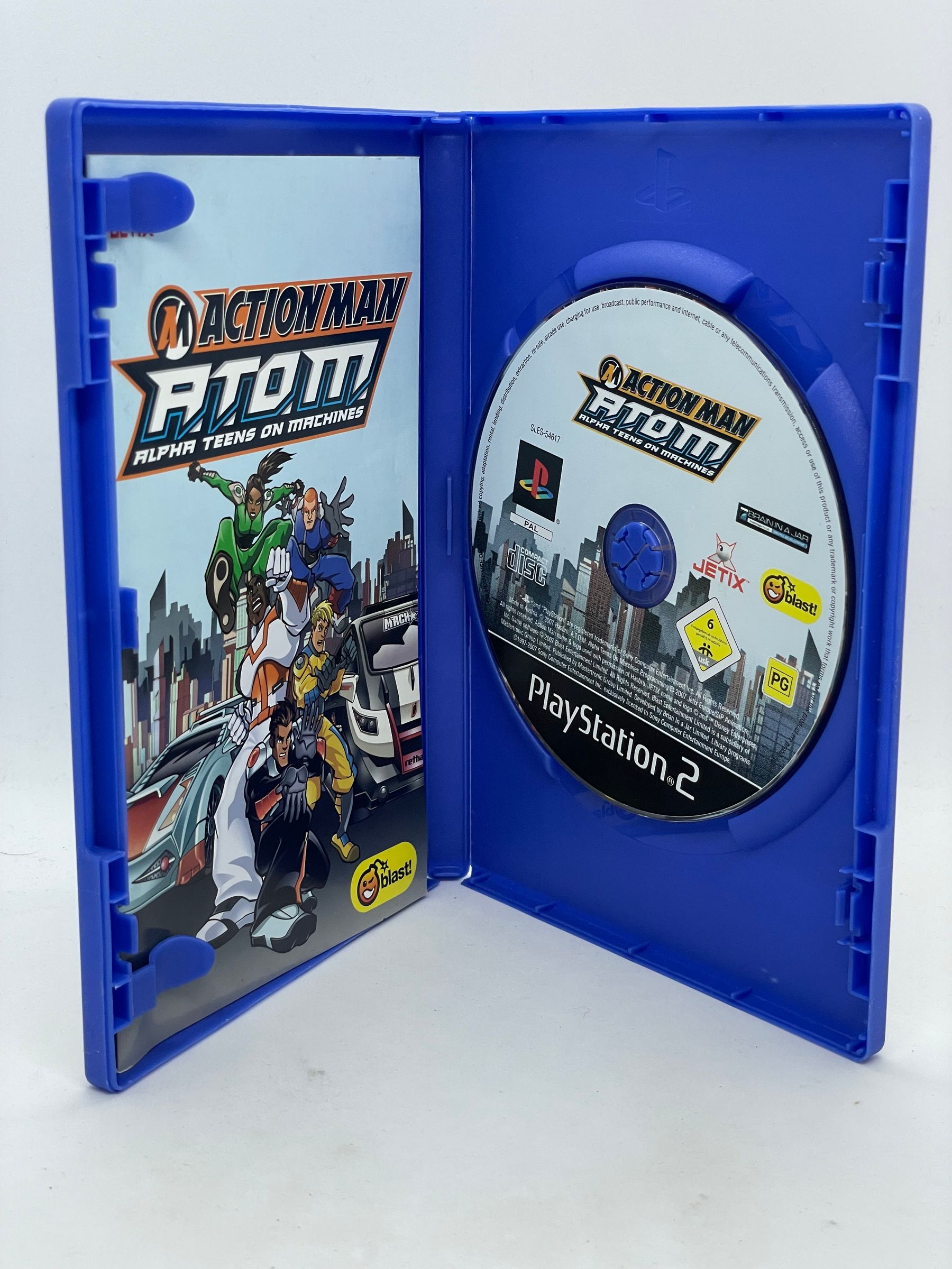 Action Man ATOM Alpha Teens on Machines PS2