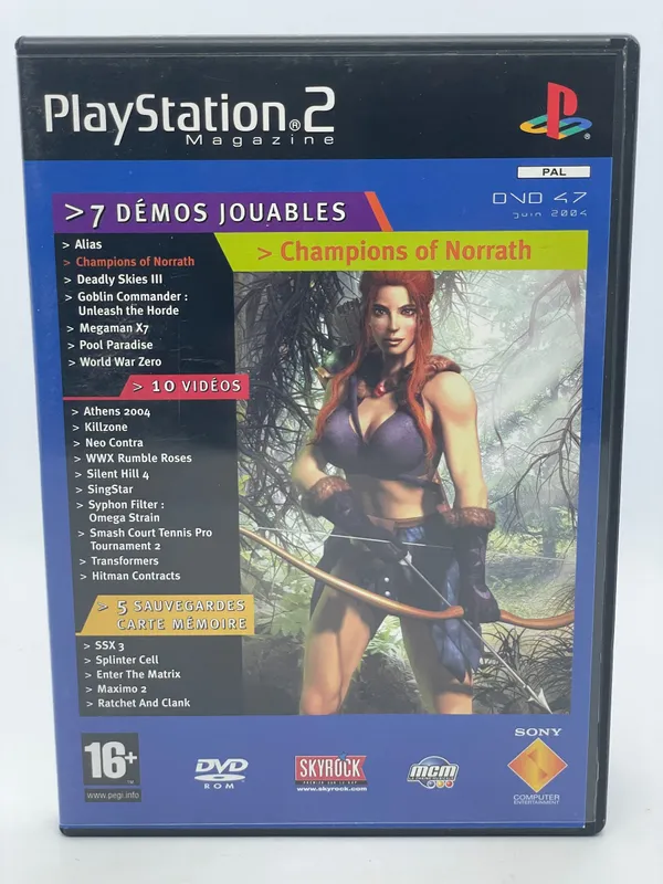 Lot De 18 Démos PlayStation 2 (PS2) - Très Bon état, Magazines Inclus