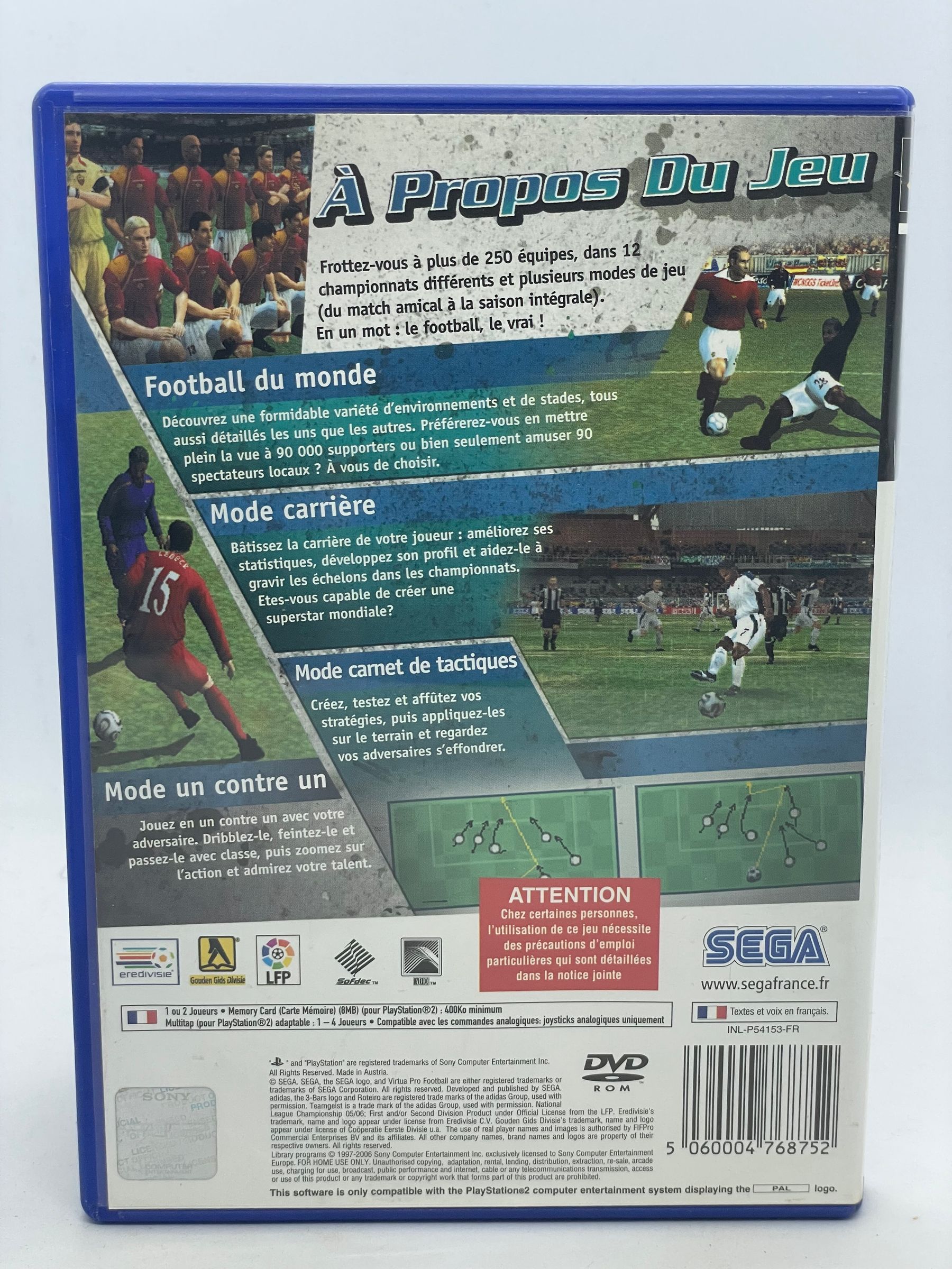 Virtua Pro Football PS2