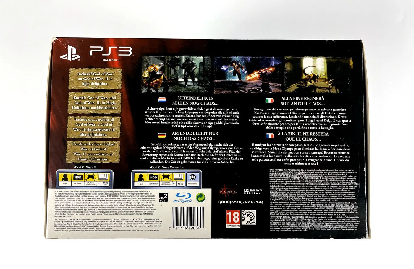 God of War Ultimate Trilogy Edition PS3 - PlayStation 3 God of War Ultimate Trilogy Edition PS3 - PlayStation 3
