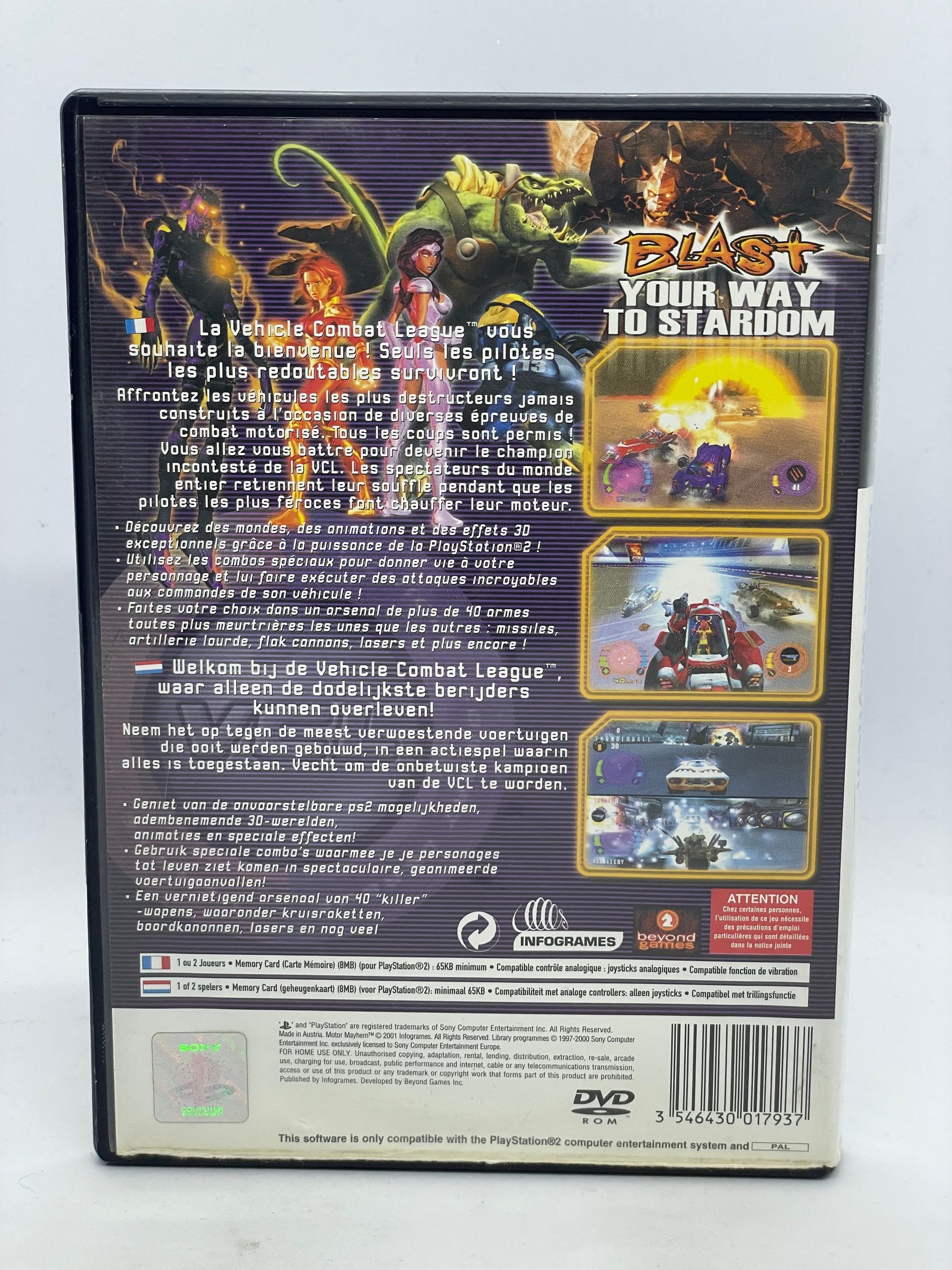 Motor Mayhem PS2