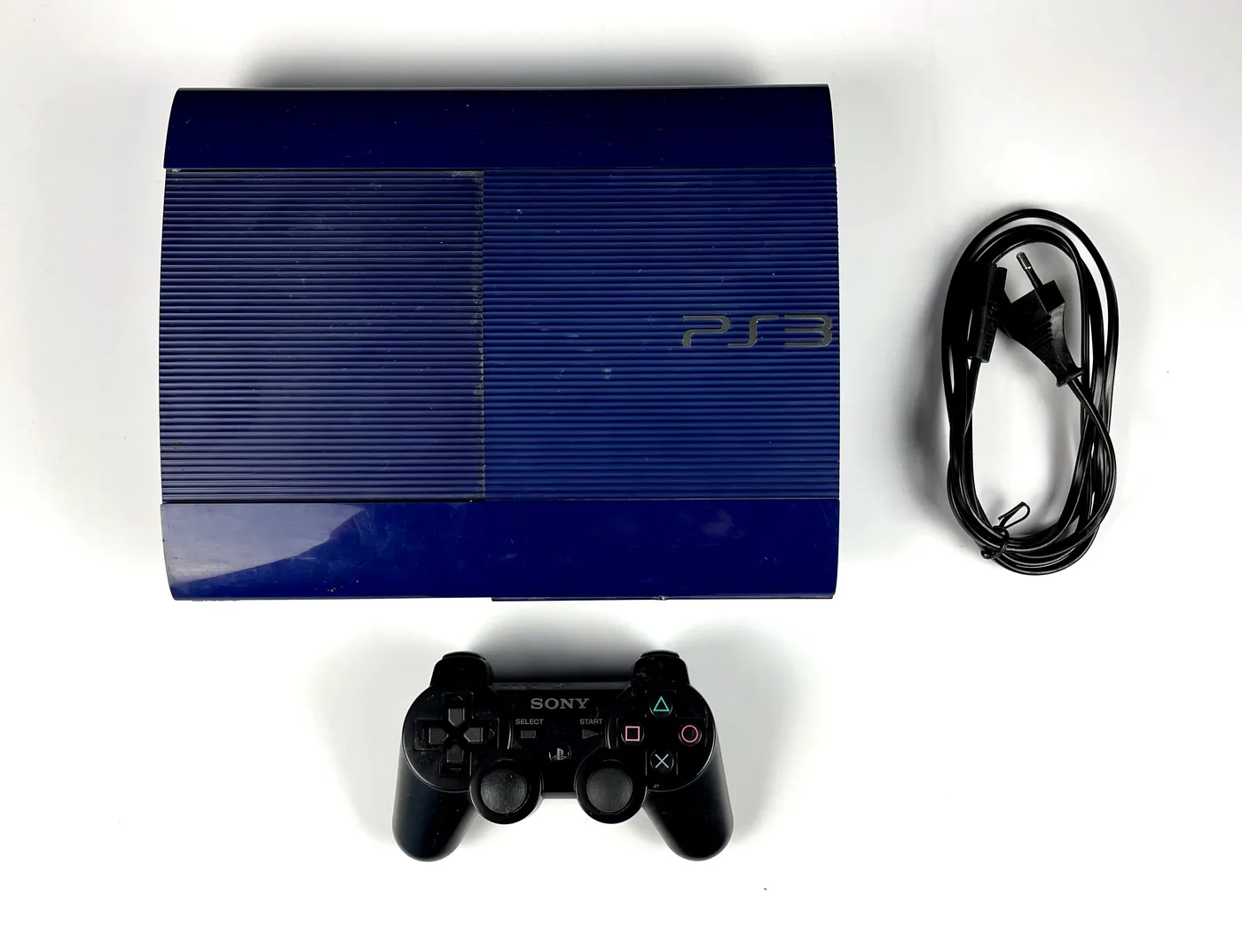 PlayStation 3 Blue Azurite CECH-4204C 500GB Console Set