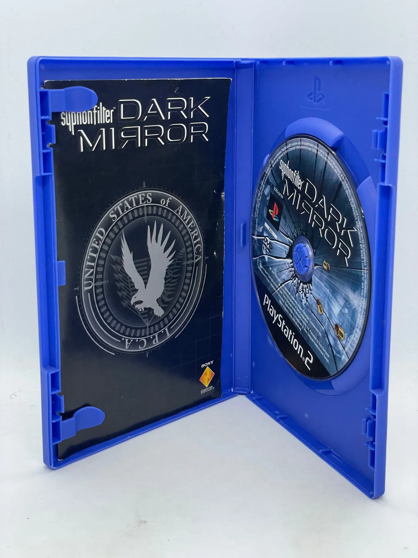 Jeu Syphon Filter Dark Mirror Sur PS2 – Version PAL Espagnole – état Correct