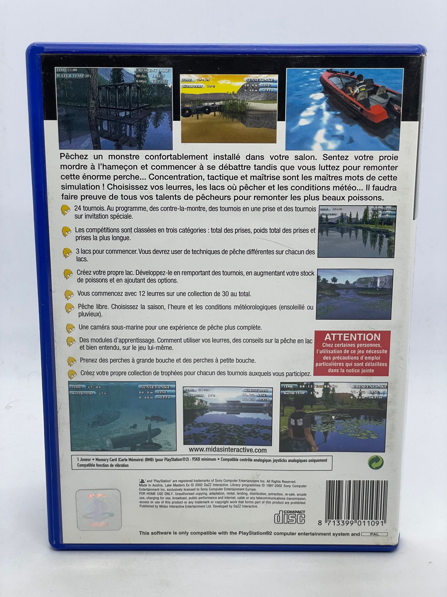 Lake Masters Ex PS2