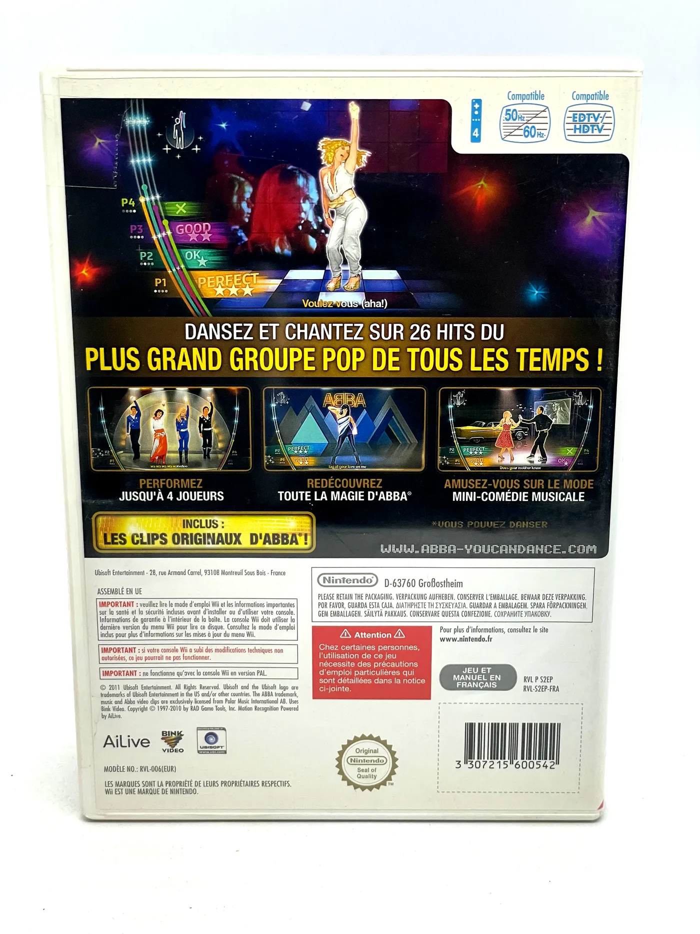 ABBA You Can Dance Nintendo Wii