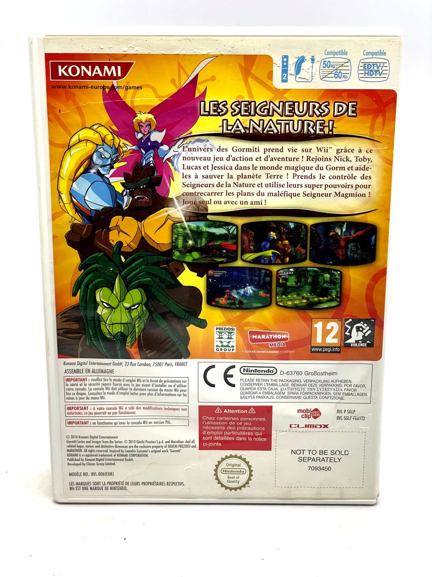 Gormiti The Lords of Nature Nintendo Wii Nintendo Wii Retrobroker