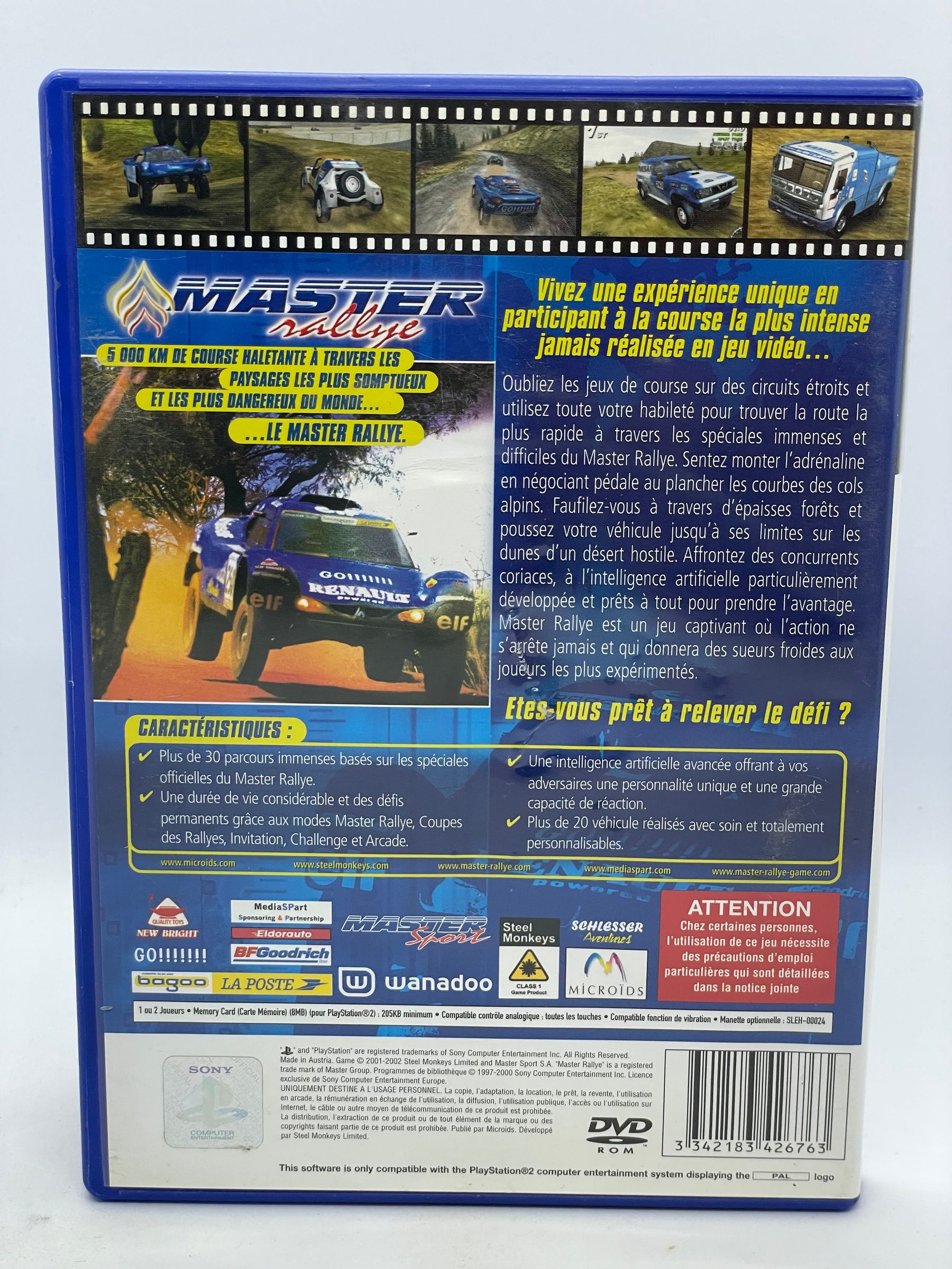 Master Rallye PS2