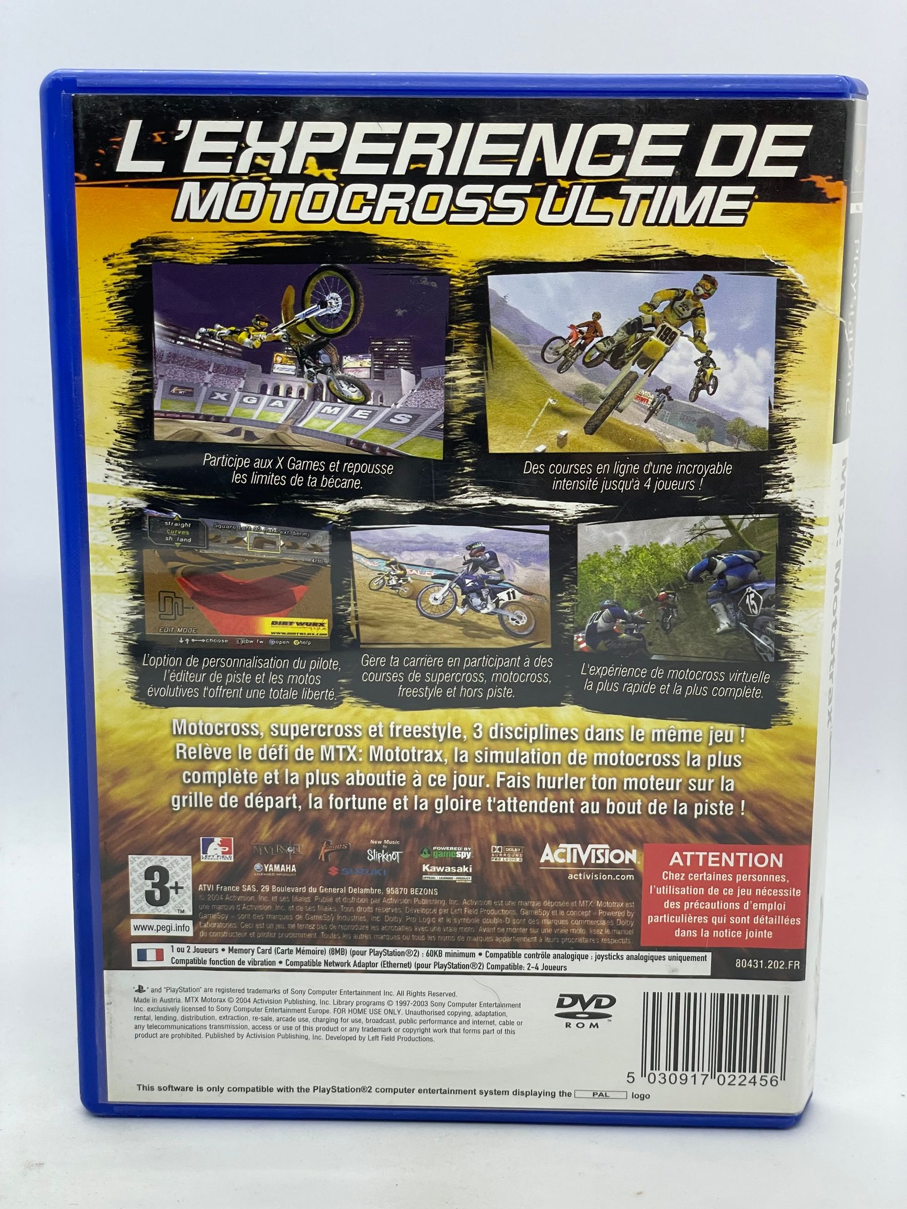 MTX Mototrax PS2 (FR)