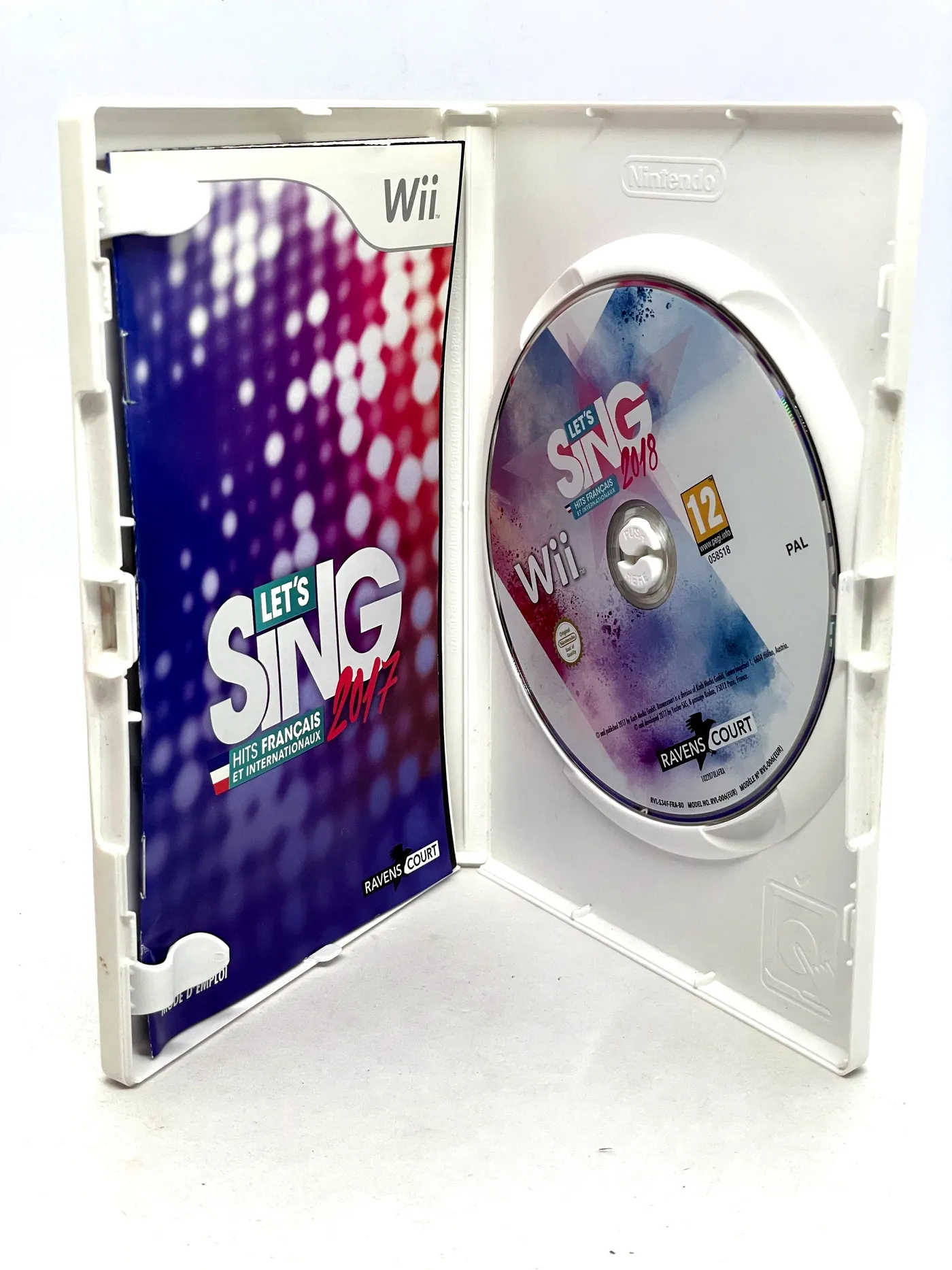 Let's Sing 2017 French and International Hits Nintendo Wii
