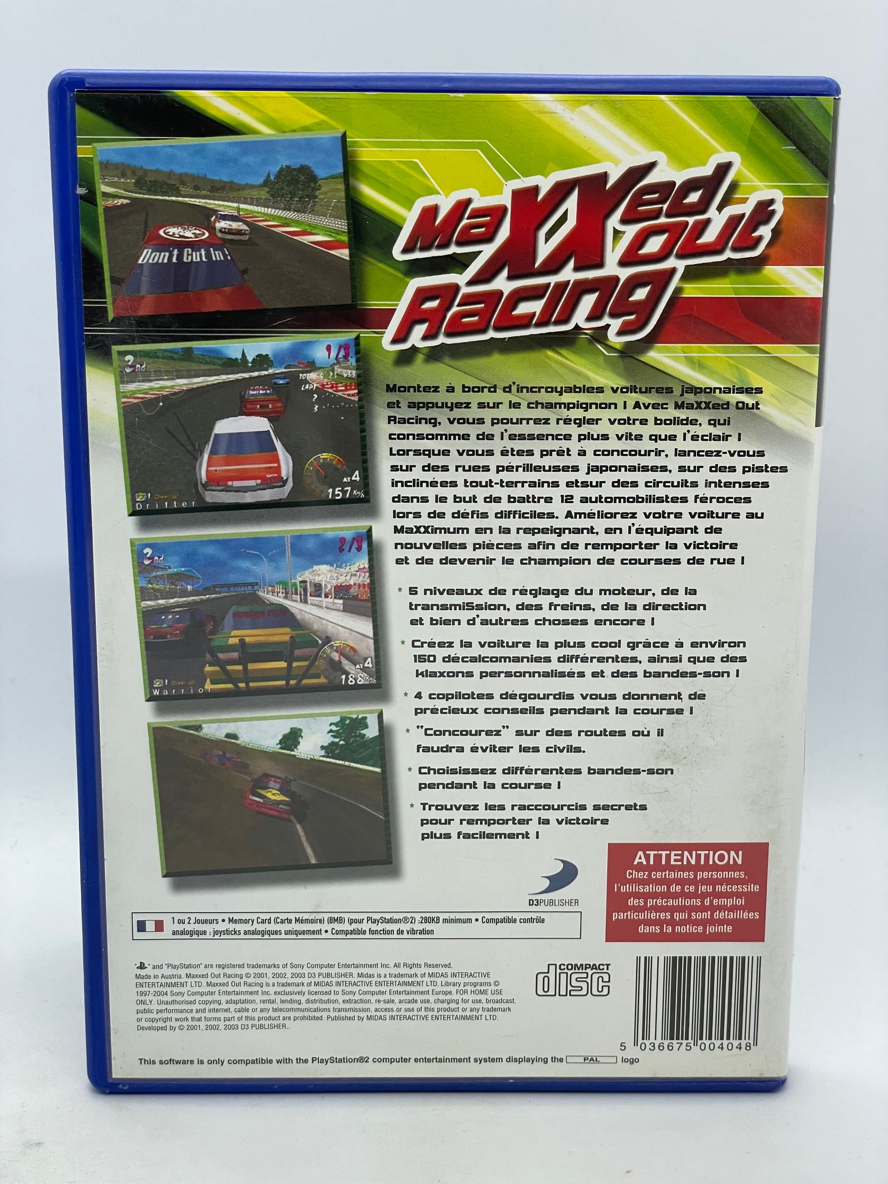 Maxxed Out Racing PS2