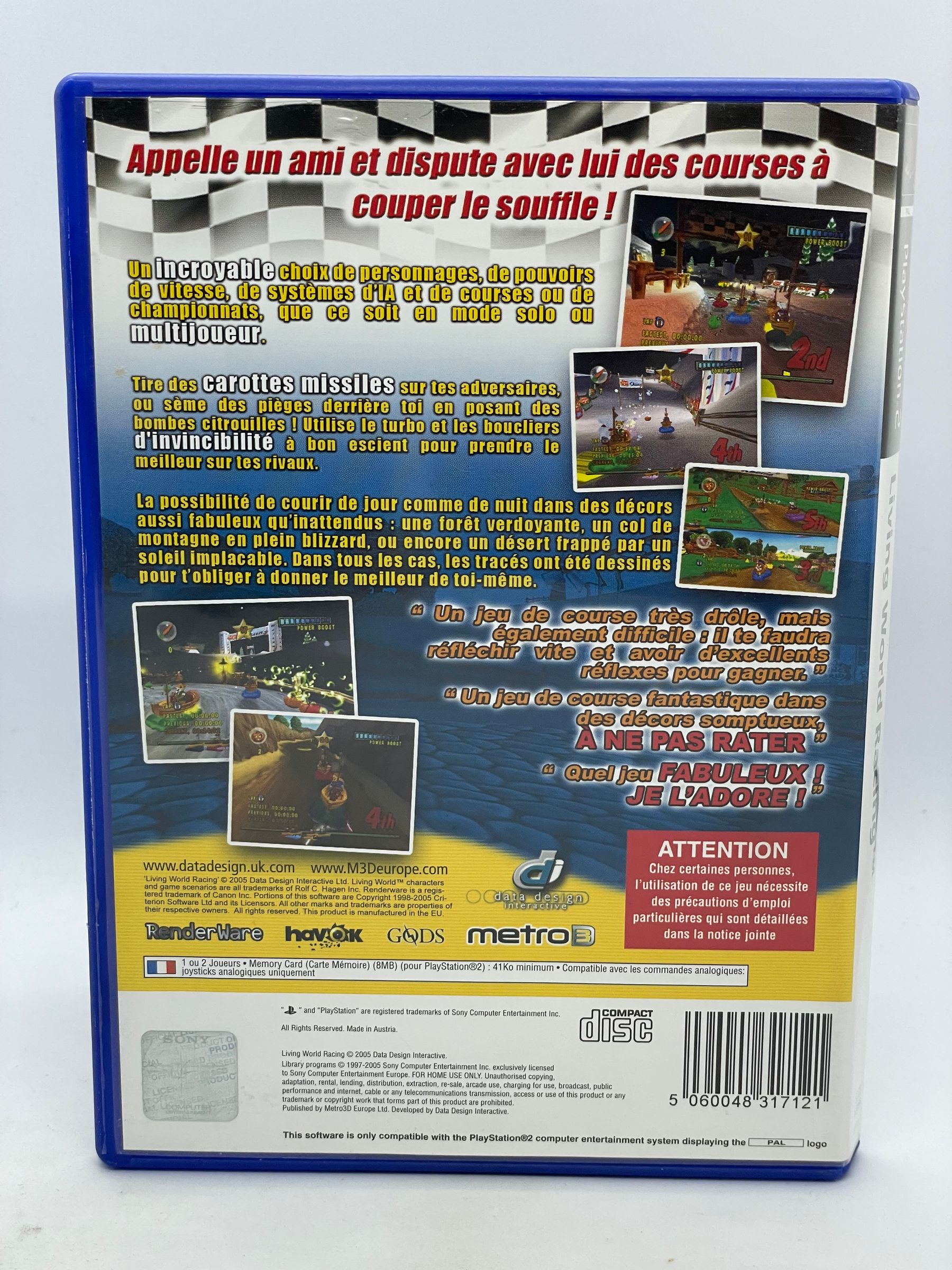 Living World Racing PS2