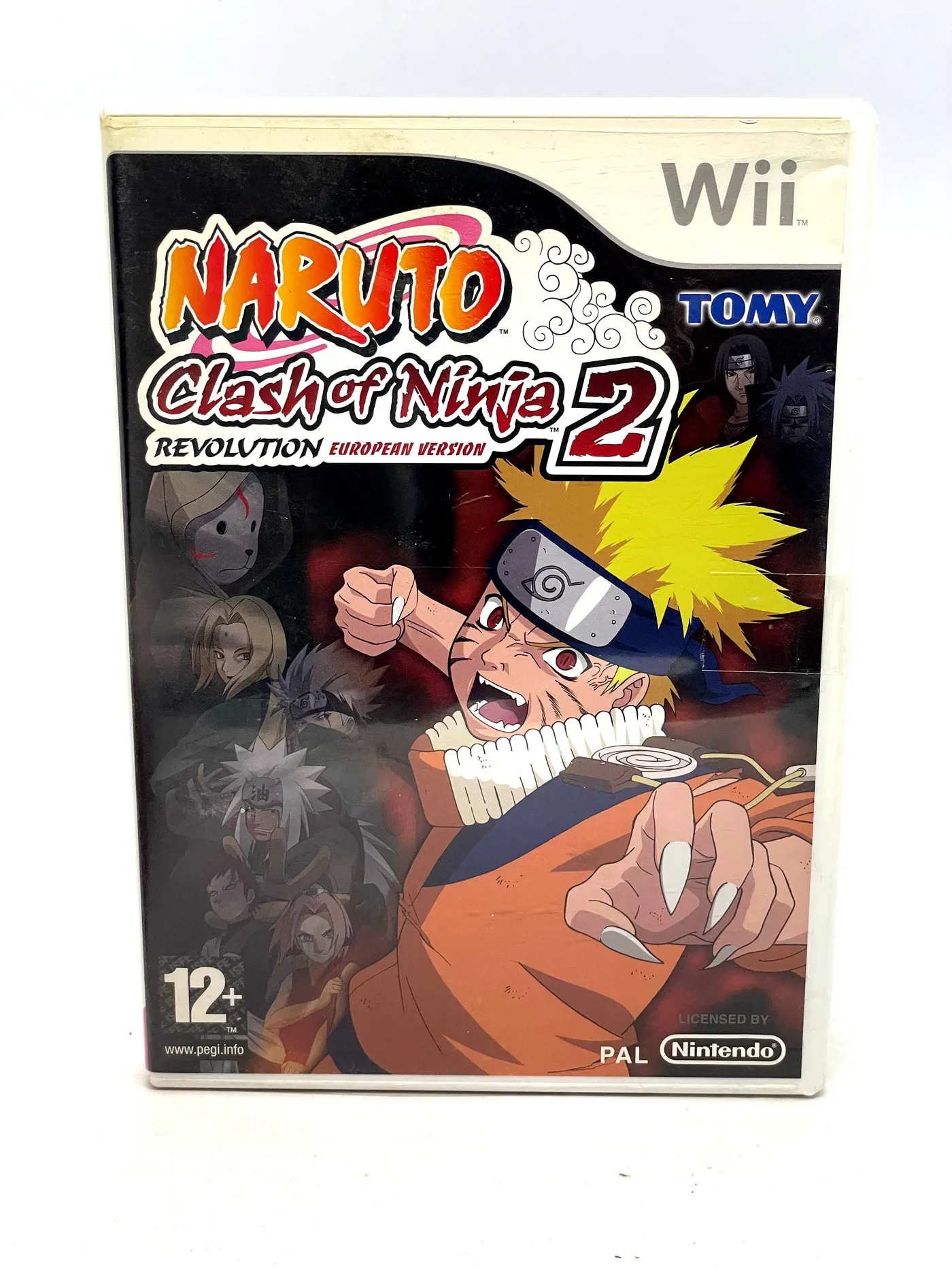 Naruto Shippuden Clash of Ninja Revolution II 2 Nintendo Wii