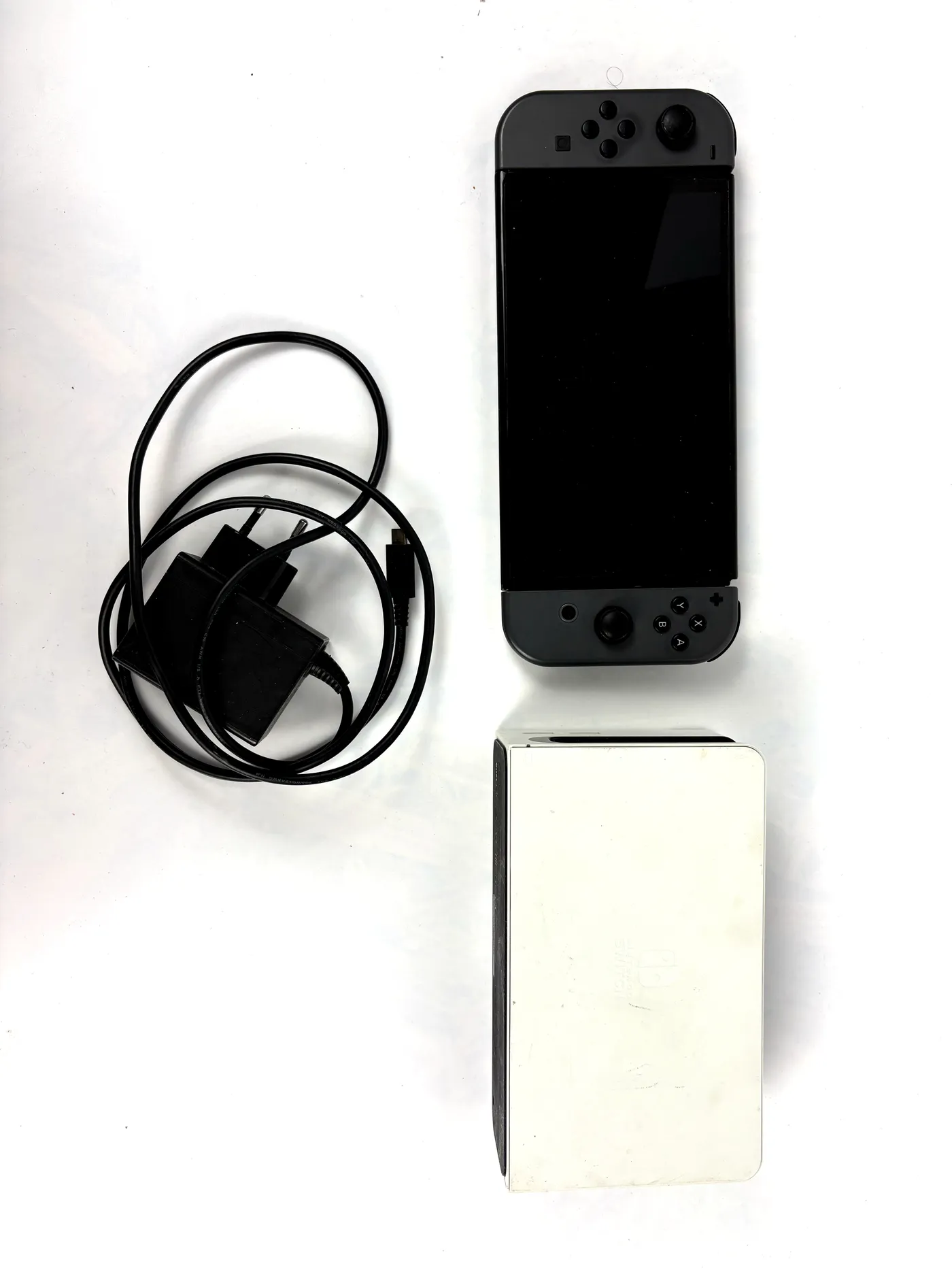 Nintendo Switch Console Oled Gray Set