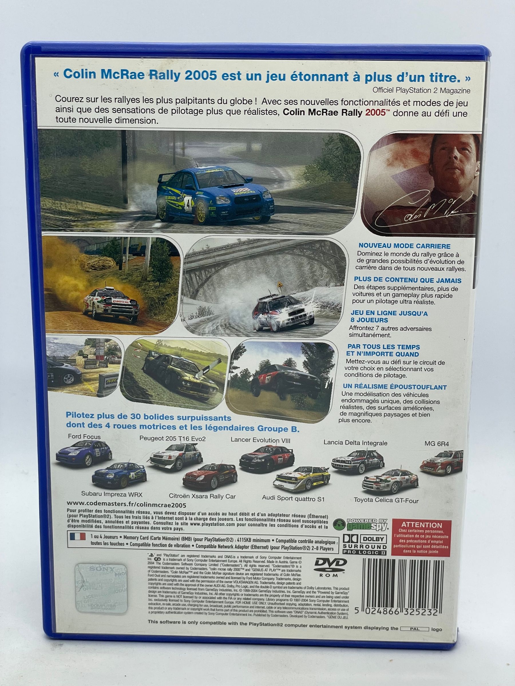 Colin McRae Rally 2005 PS2