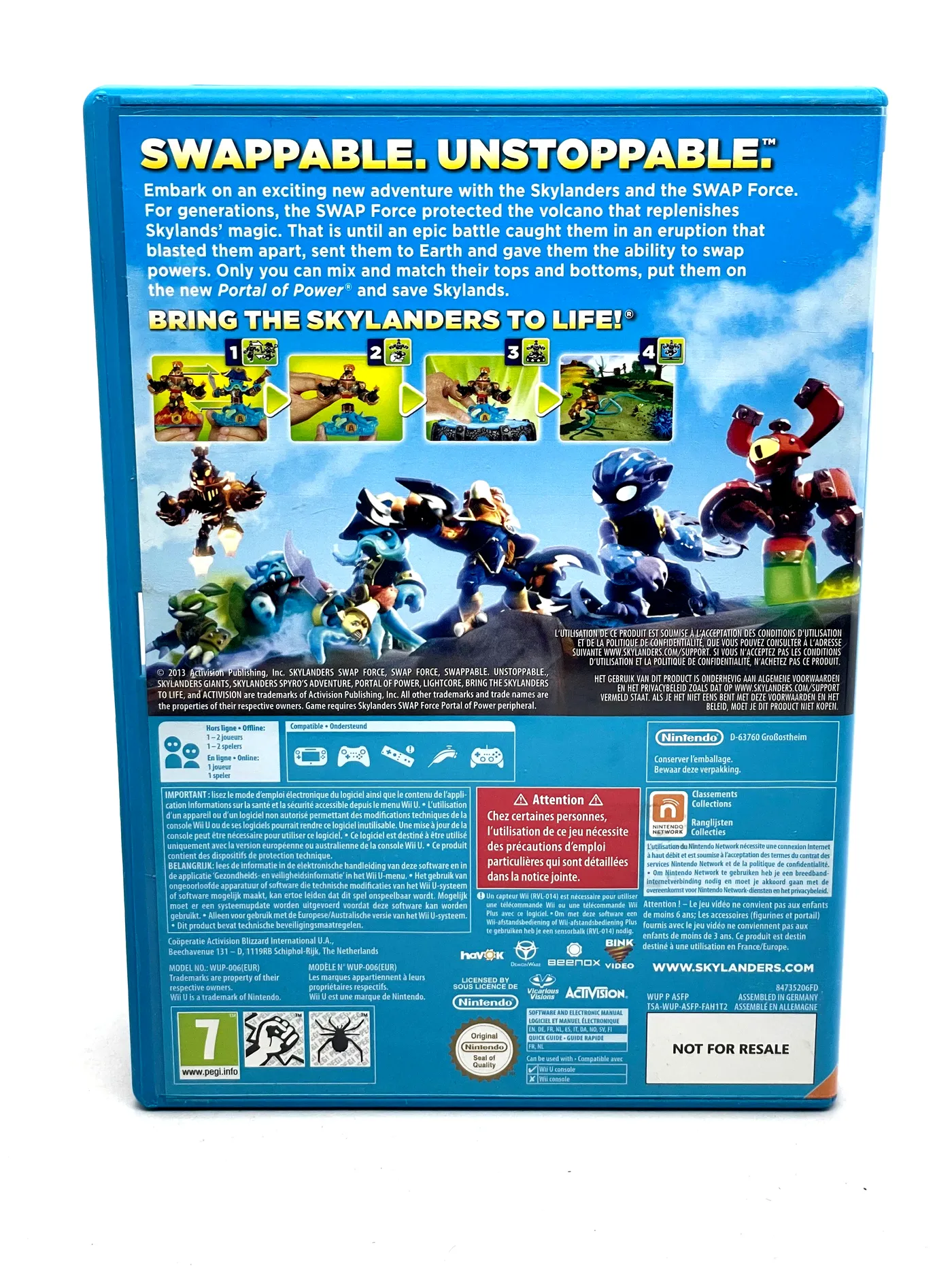 Skylanders Swap Force Nintendo Wii U