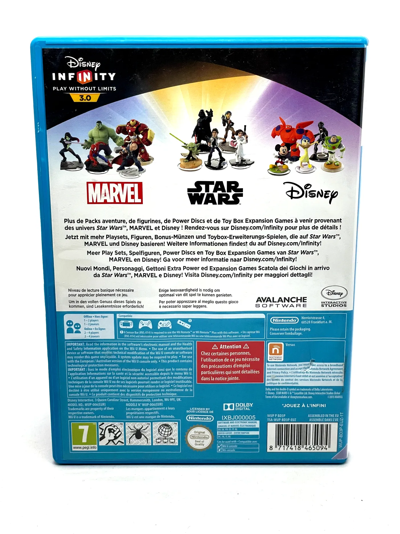 Disney Infinity 3.0 Nintendo Wii U