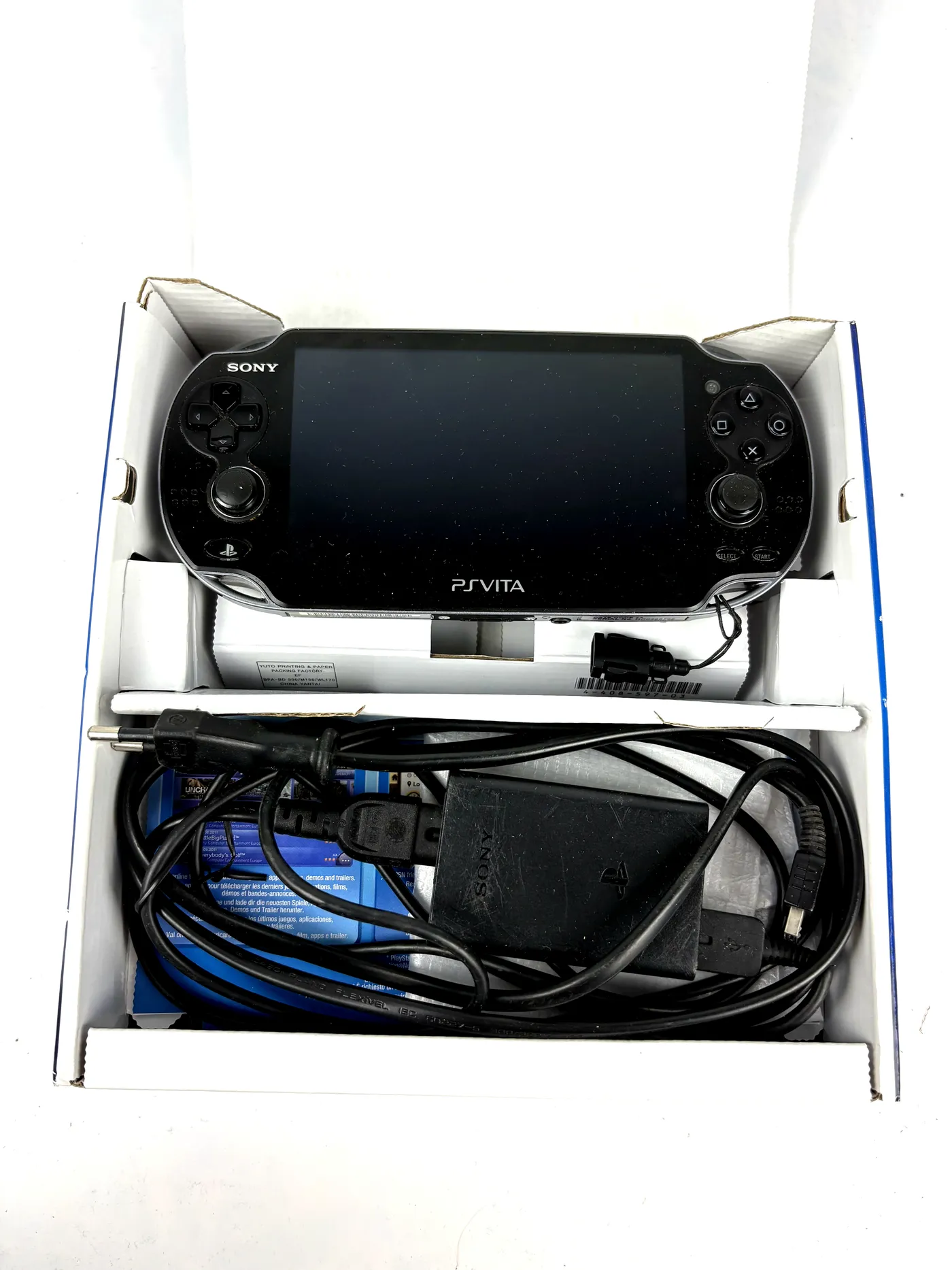 Konsola PlayStation Vita PCH-1004 + Karton + Instrukcja Zestaw