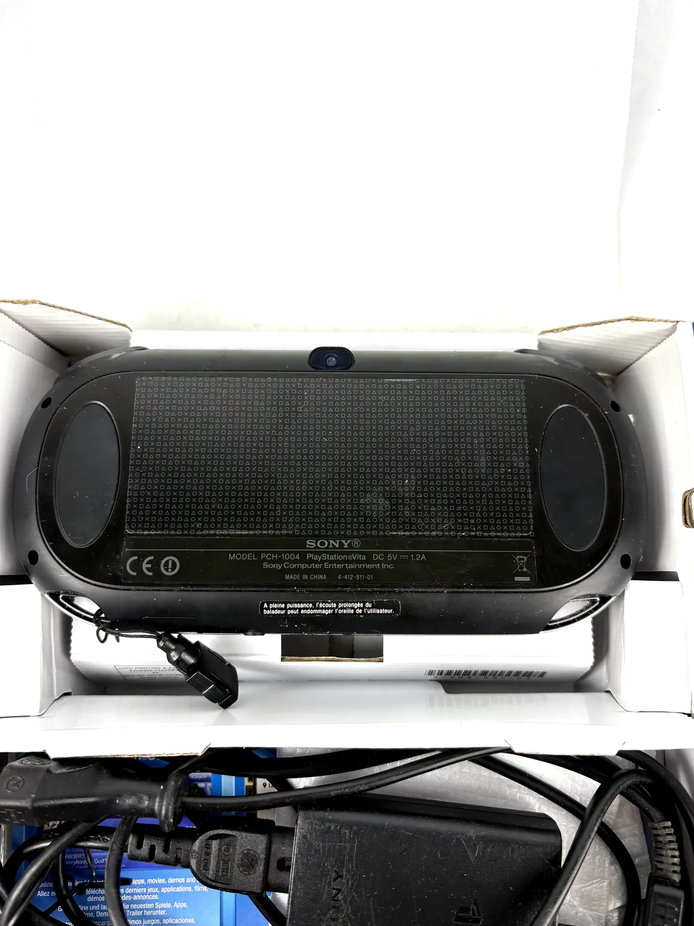 Konsola PlayStation Vita PCH-1004 + Karton + Instrukcja Zestaw