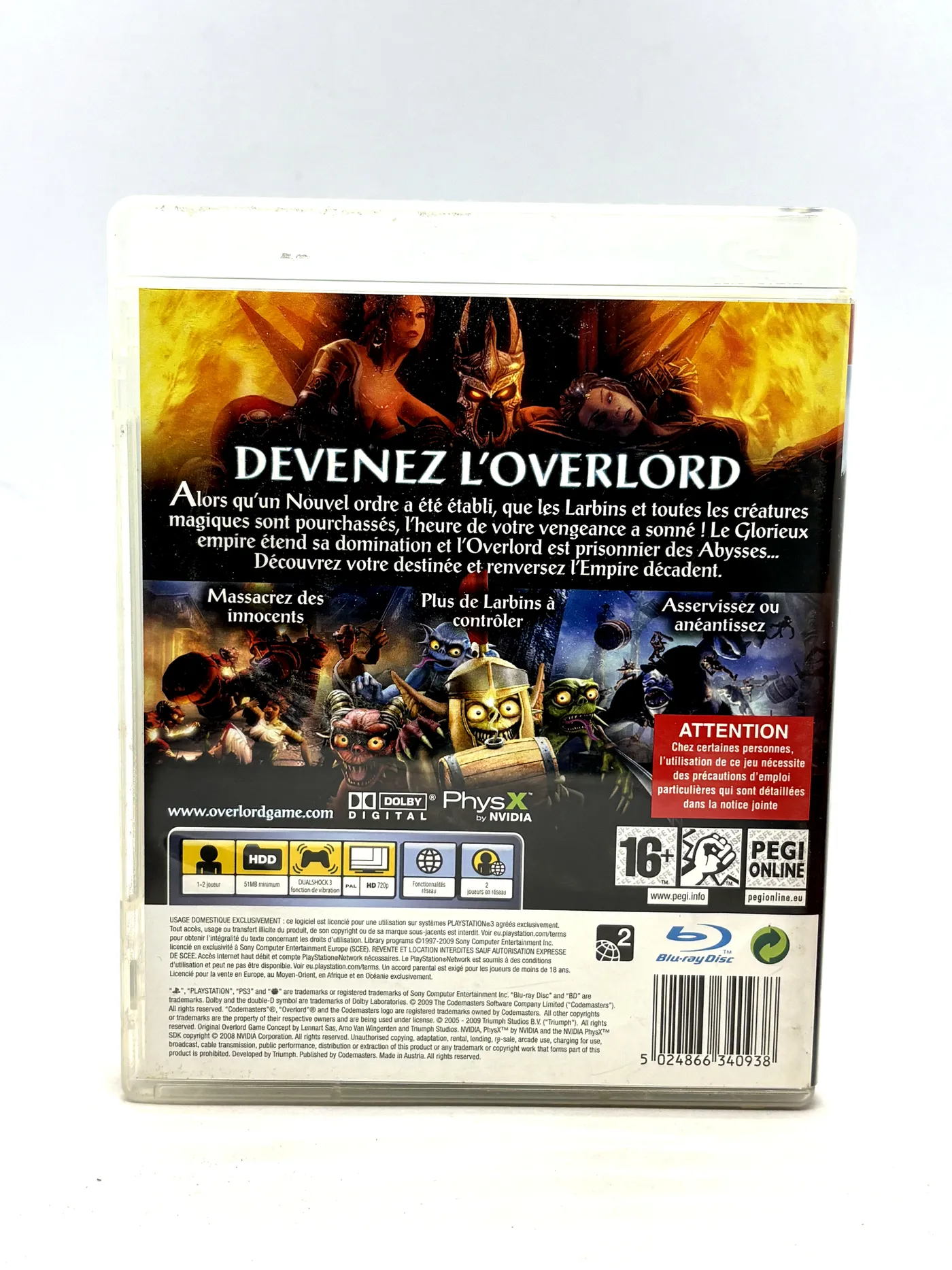 Overlord II PS3