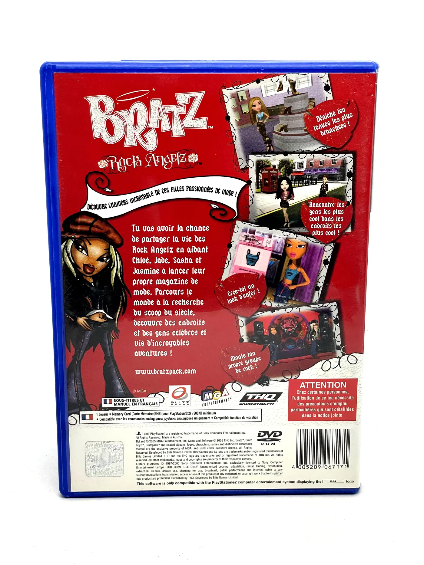 Bratz Rock Angelz PS2