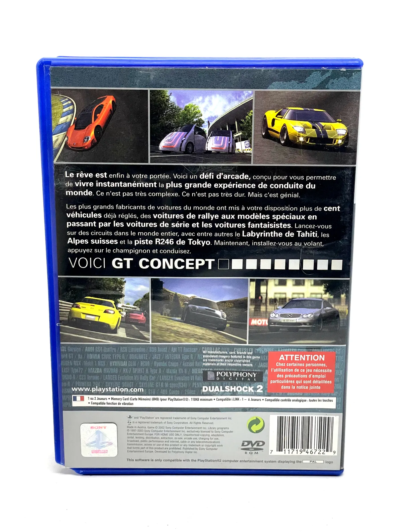 Gran Turismo Concept 2002 Tokyo-Geneva PS2